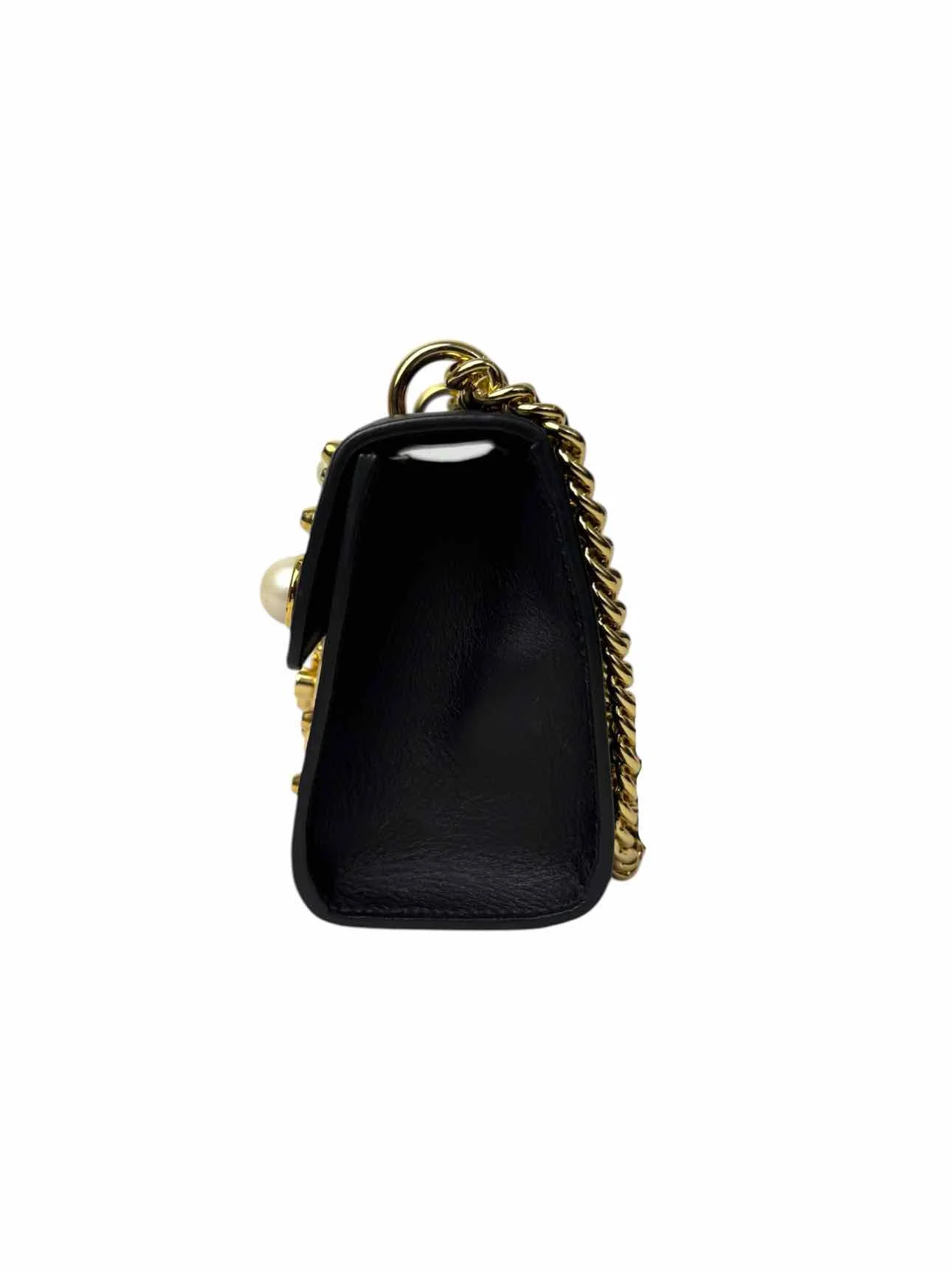 Gucci Small Studded Leather Padlock Purse - Image 2