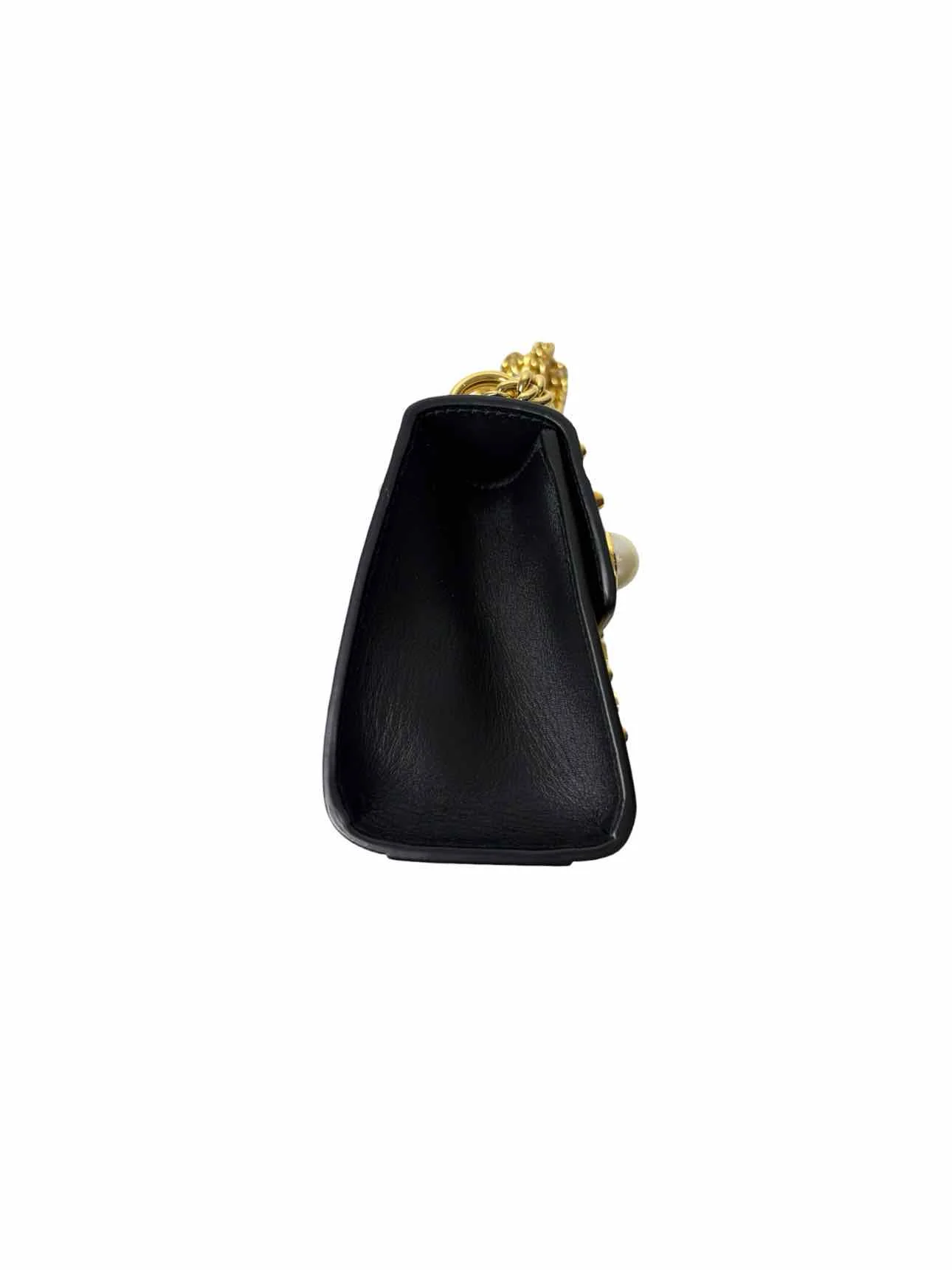 Gucci Small Studded Leather Padlock Purse - Image 4