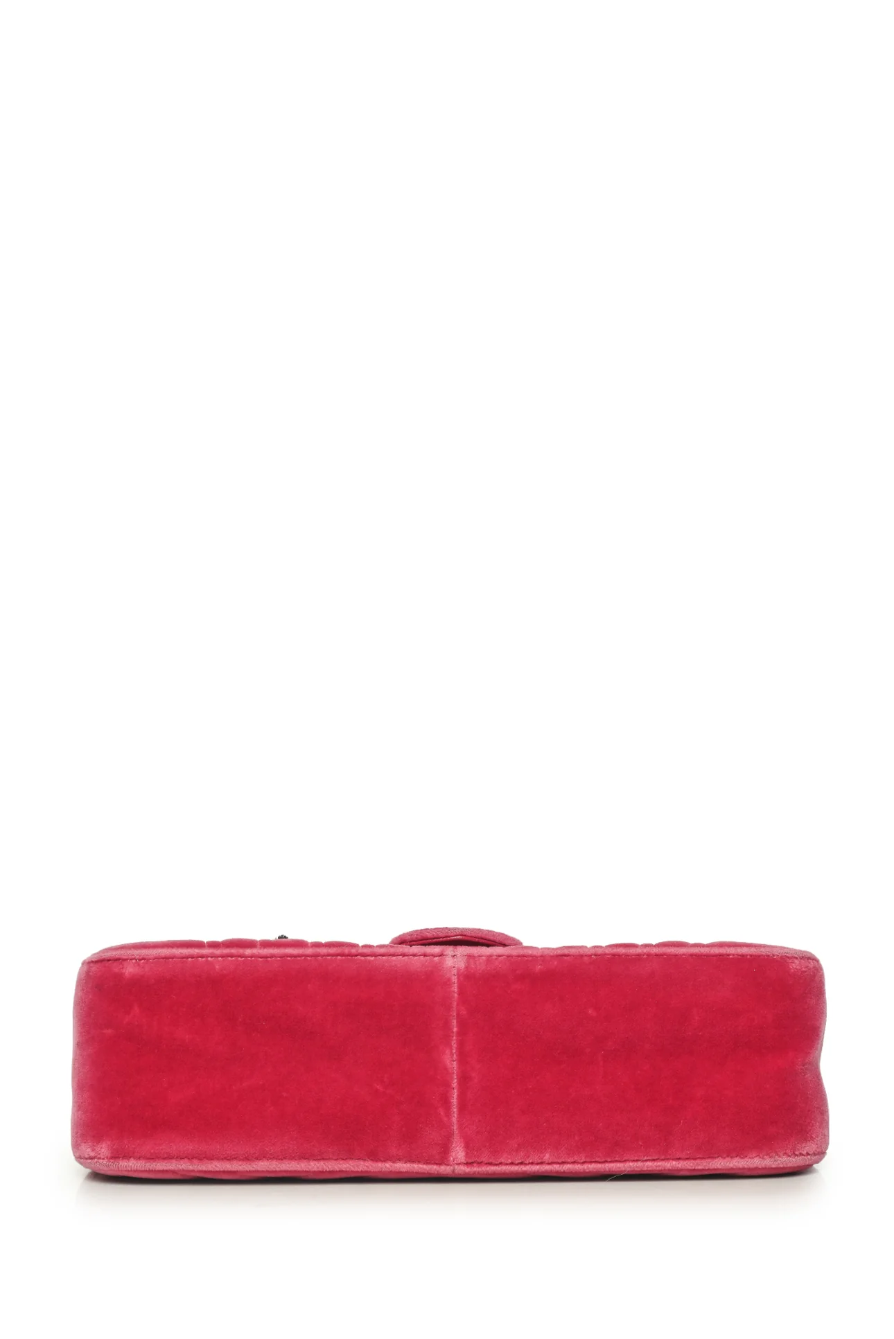 Gucci Small Velvet Matelasse Crystal & Sequin Heart GG Marmont Bag - Image 4
