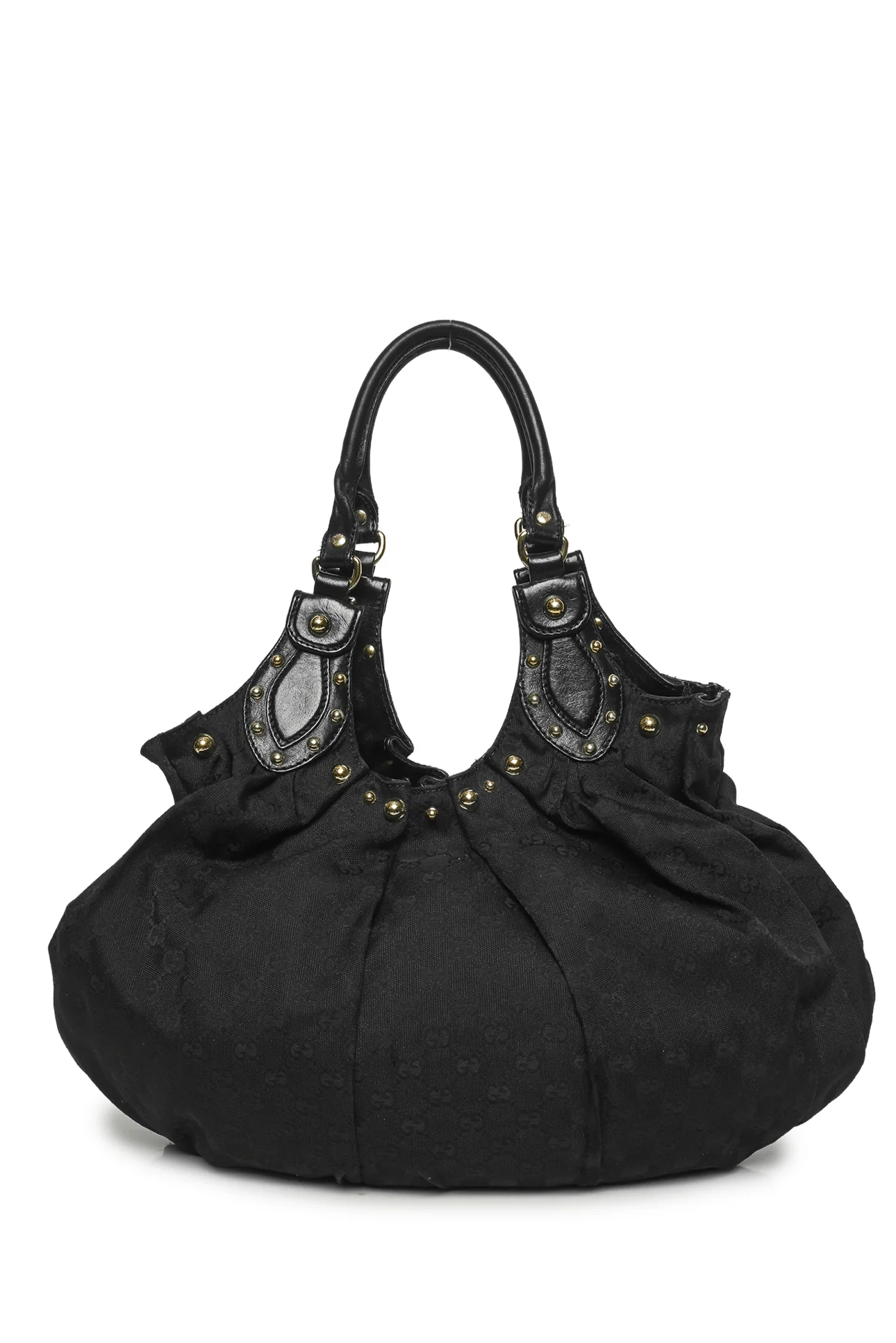 Gucci Studded GG Canvas Pelham Large Hobo - Image 3
