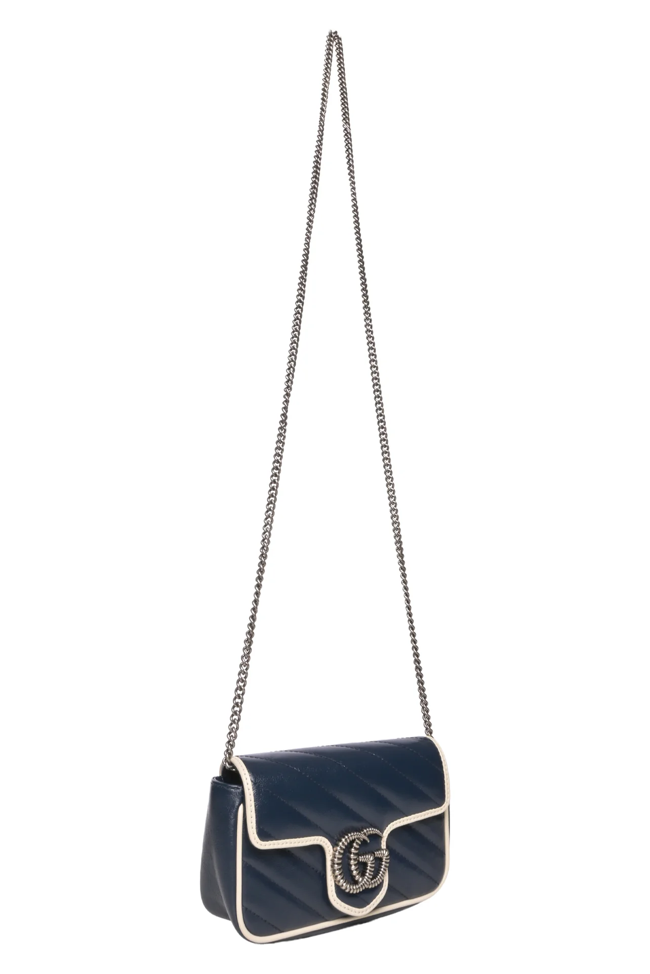 Gucci Super Mini GG Marmont Bag - Image 5