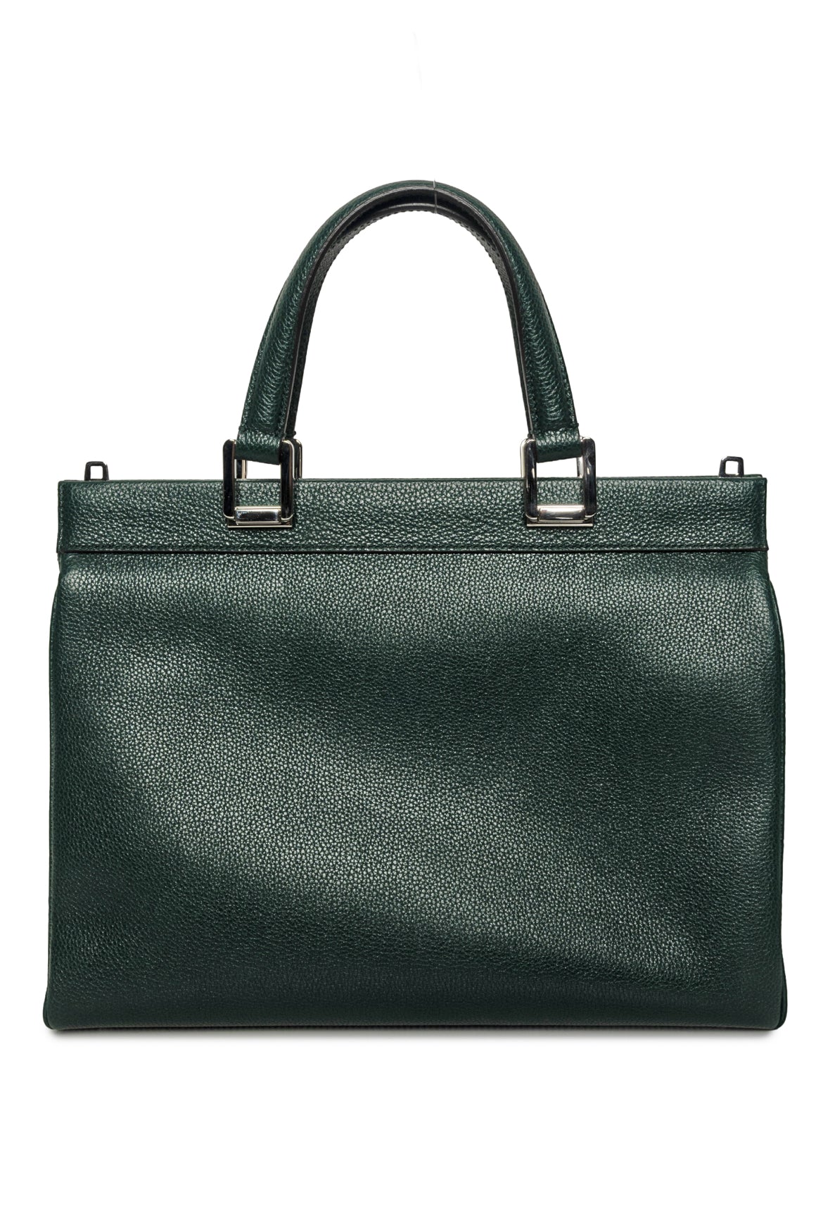 Gucci Vintage Grainy Calfskin Medium Zumi Top Handle Bag - Image 3