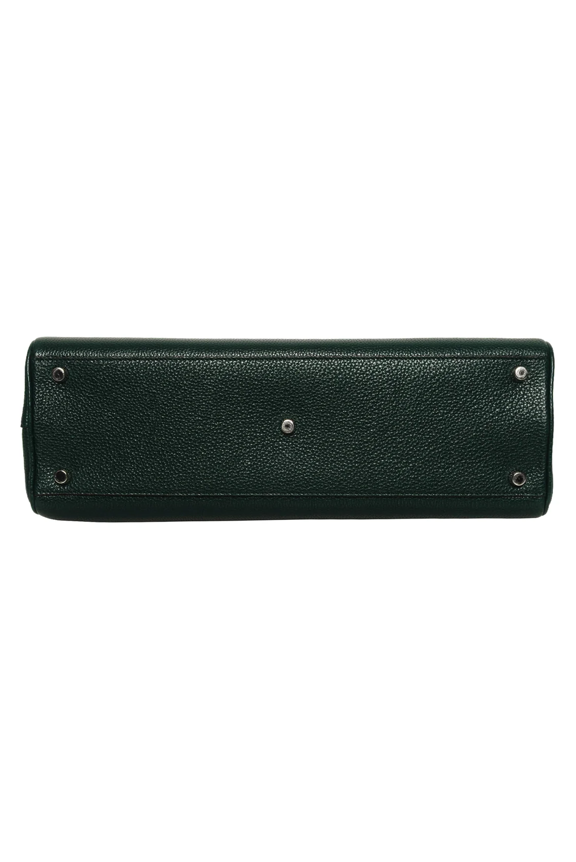 Gucci Vintage Grainy Calfskin Medium Zumi Top Handle Bag - Image 5