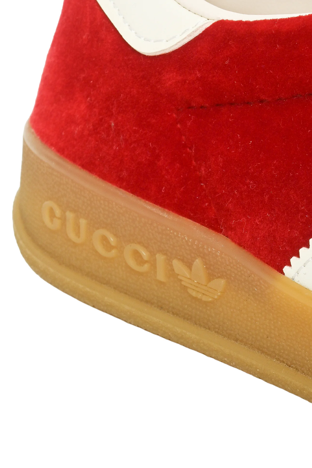 Gucci x Adidas Size 8 Velvet & Suede Gazelle Sneaker - Image 7