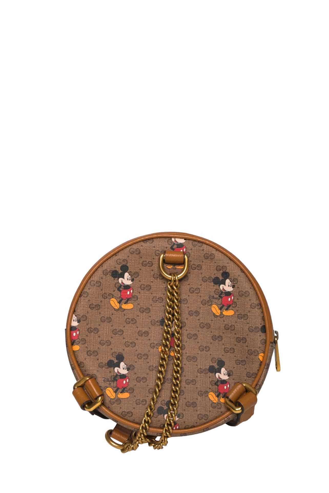 Gucci x Disney Mini Vintage GG Supreme Monogram Mickey Mouse Round BackPack - Image 3