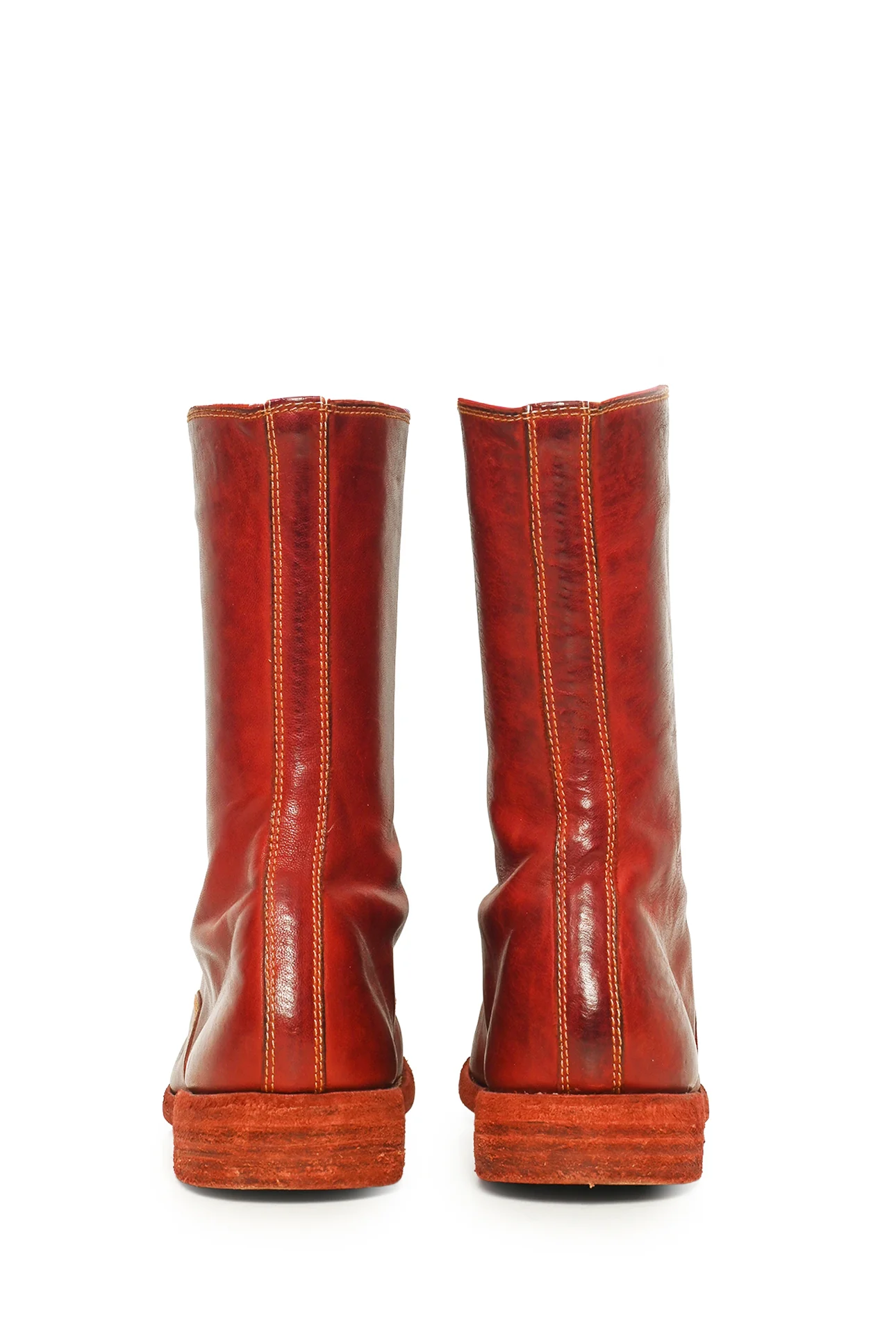GUIDI Size 35 310 Front Zip Boots - Image 4