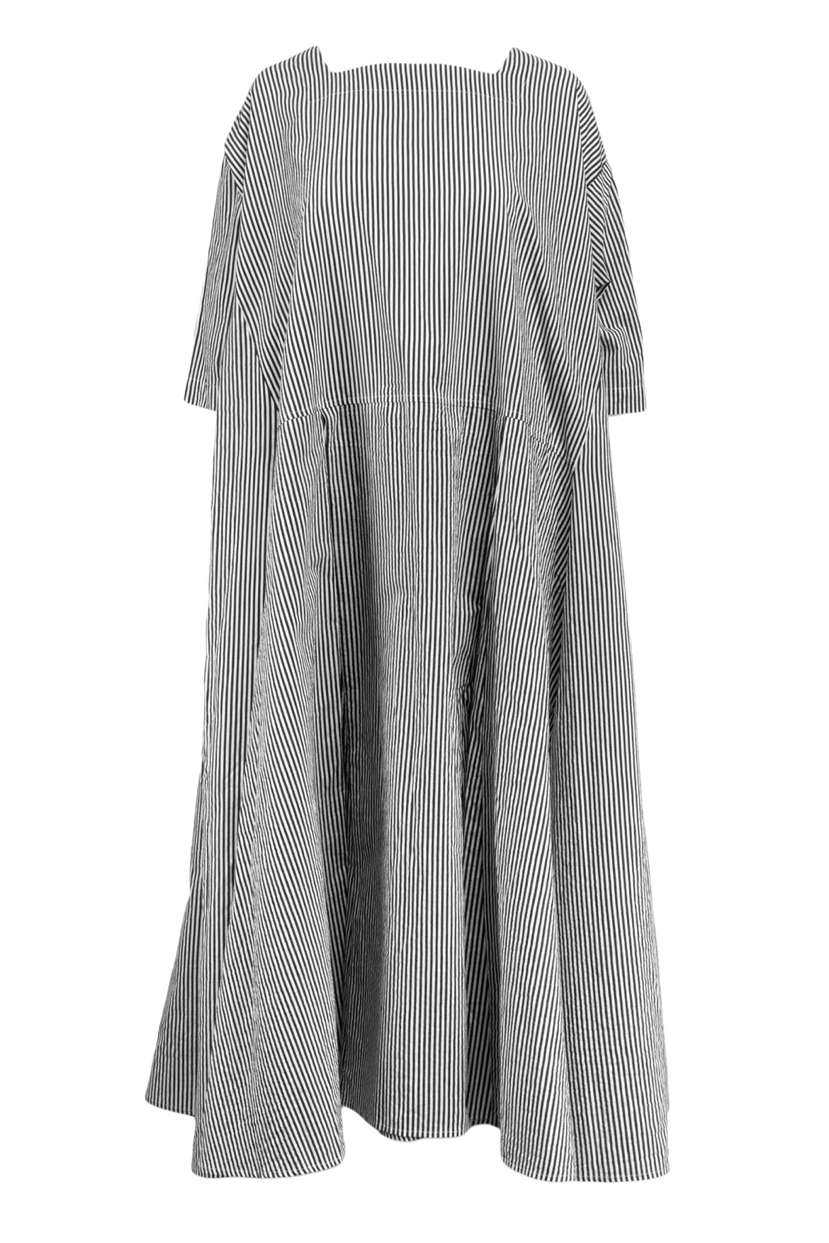 HACHE Size 38 Striped Maxi Dress - Image 2