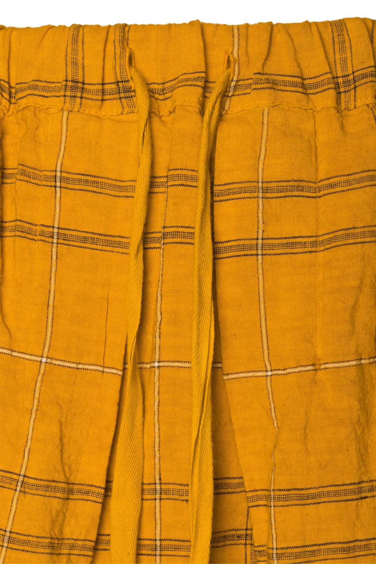 Hannoh Wessel Size 40 Plaid Midi Skirt - Image 3