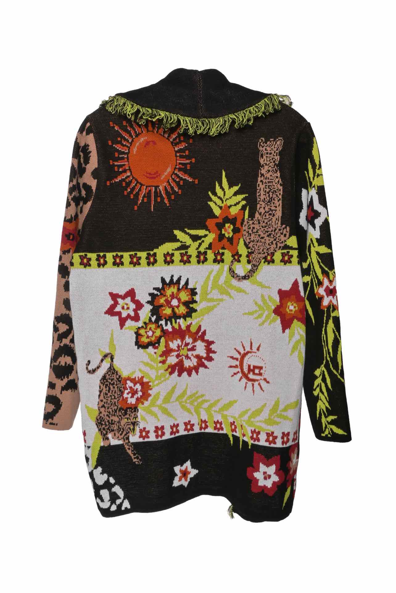 Hayley Menzies Size S Enchanted Leopard Short Cardigan - Image 2