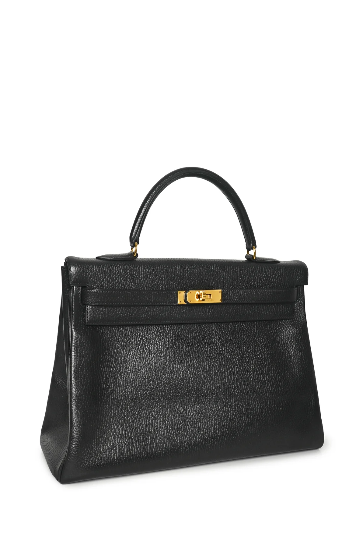 Hermes 1995 Kelly 35 Retourne in Ardennes Leather - Image 2