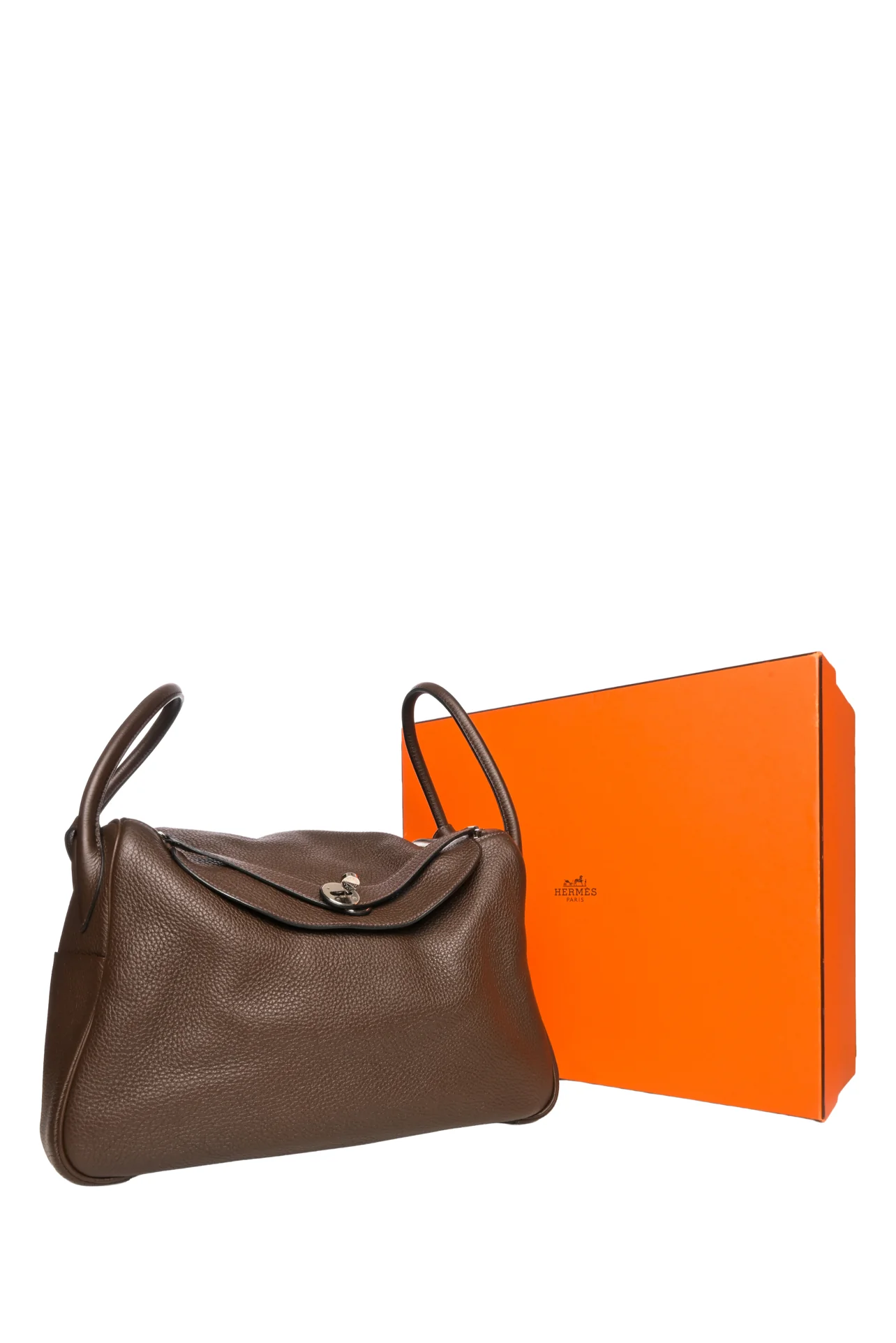 Hermes 2007 Taurillon Clemence Lindy 34 Shoulder Bag - Image 10