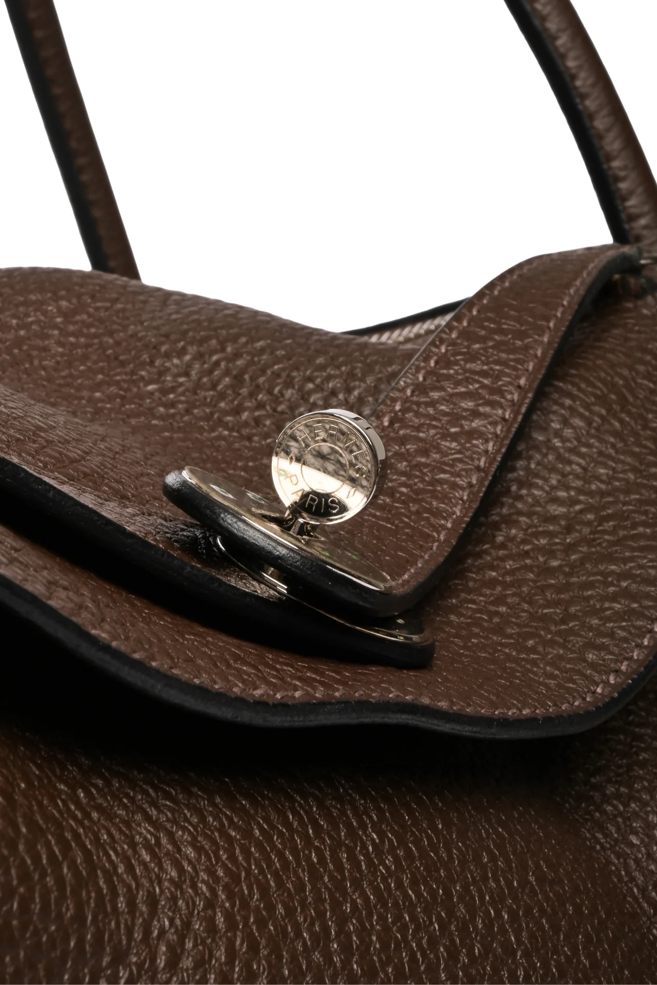 Hermes 2007 Taurillon Clemence Lindy 34 Shoulder Bag - Image 3