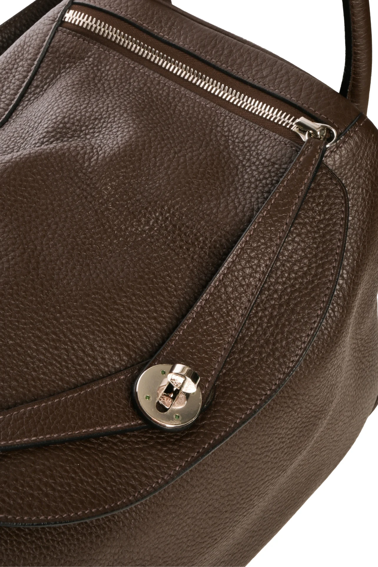 Hermes 2007 Taurillon Clemence Lindy 34 Shoulder Bag - Image 9
