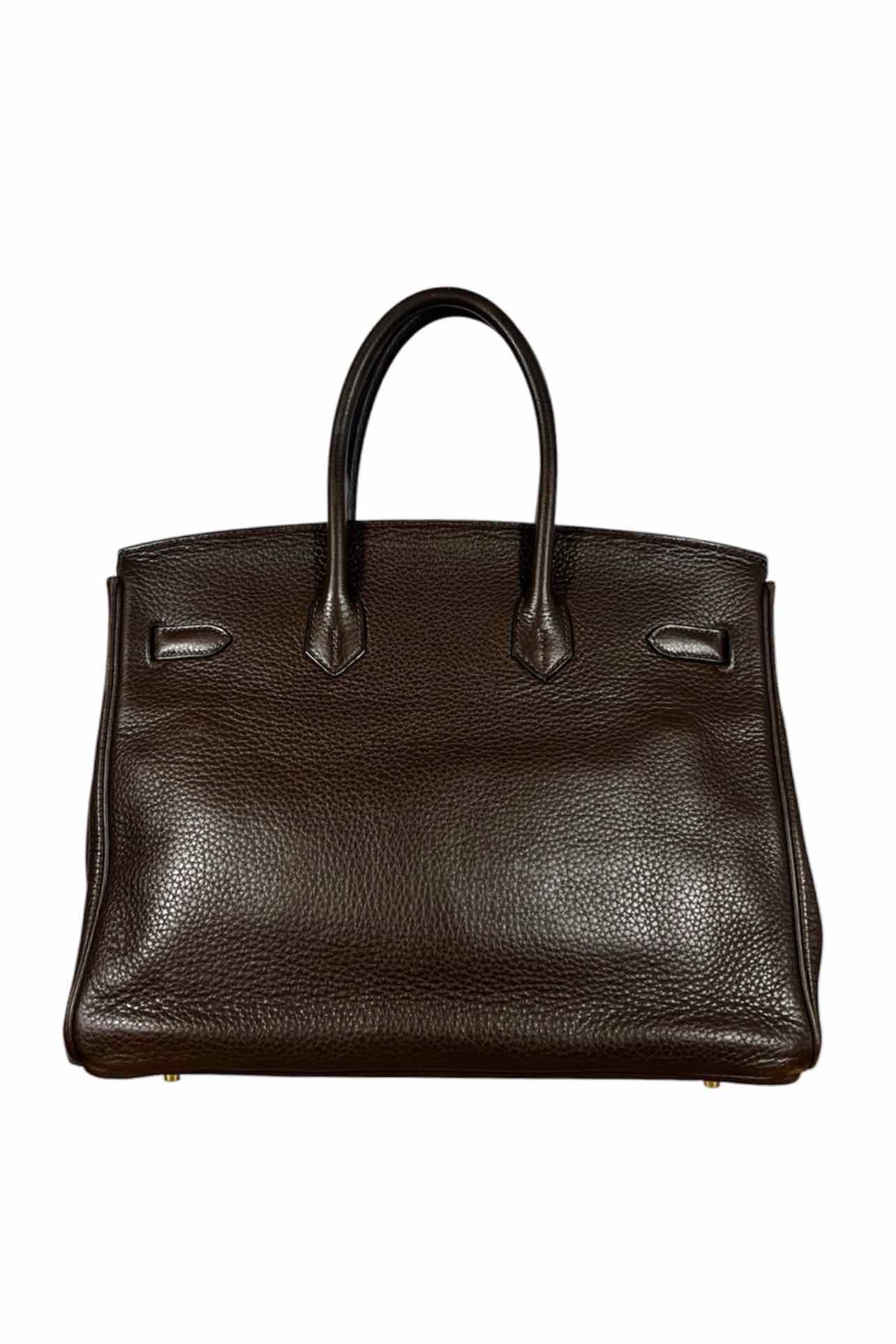 Hermes 2009 Clemence Leather Birkin 35 - Image 3