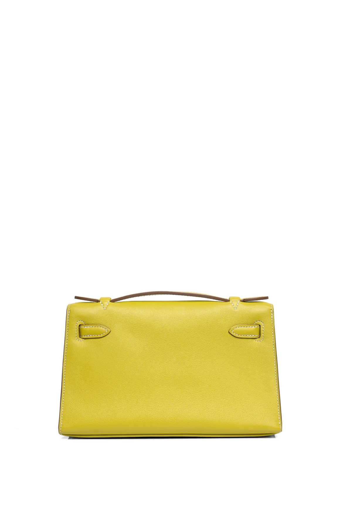 Hermes 2011 Swift Leather Kelly Pochette Clutch - Image 3
