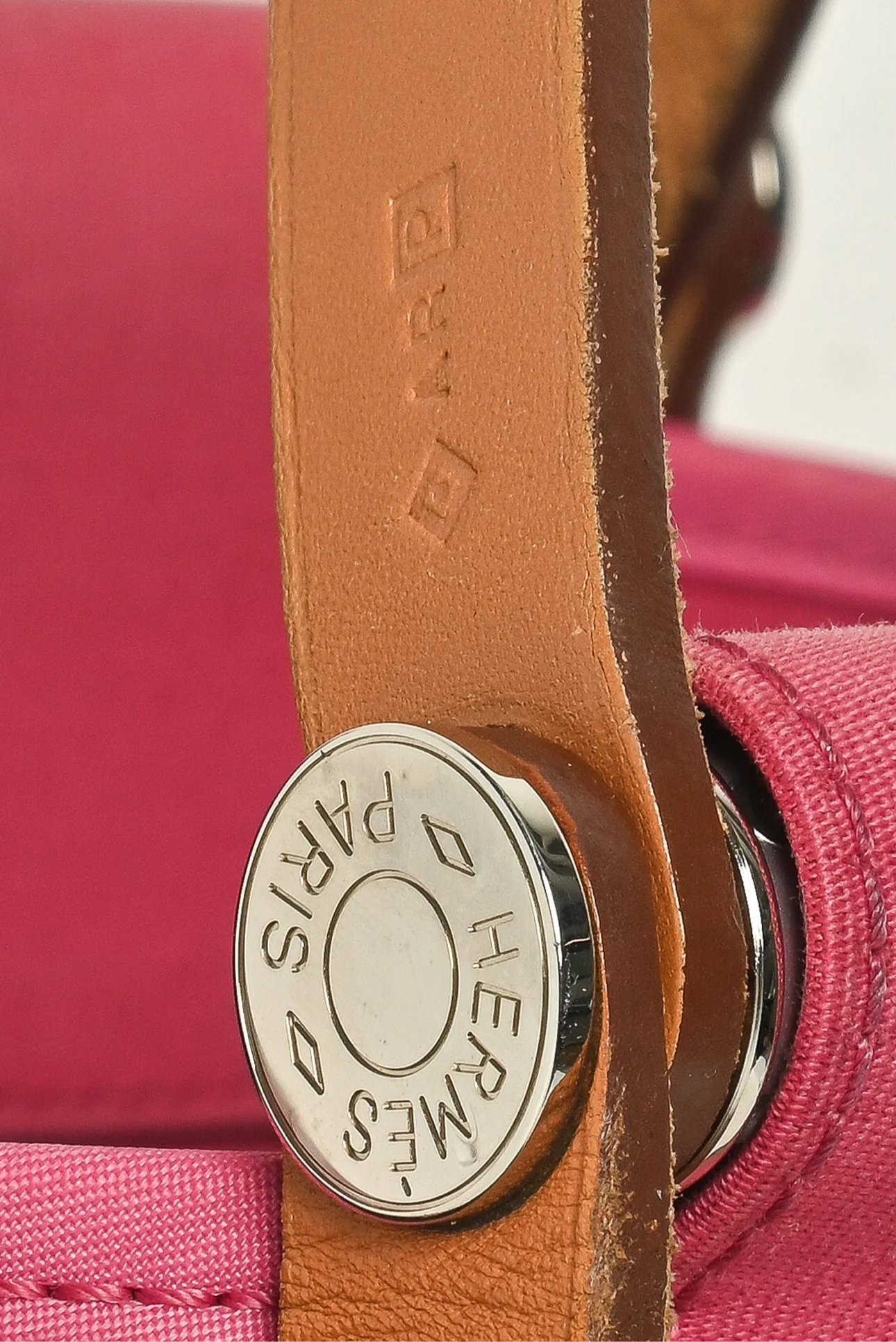 Hermes 2012 Cabag Canvas PM Tote - Image 9