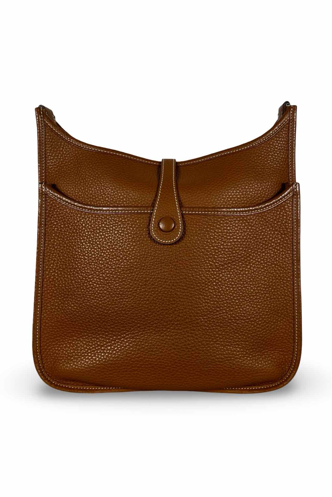 Hermes 2015 Gold Clemence Evelyne III PM - Image 3