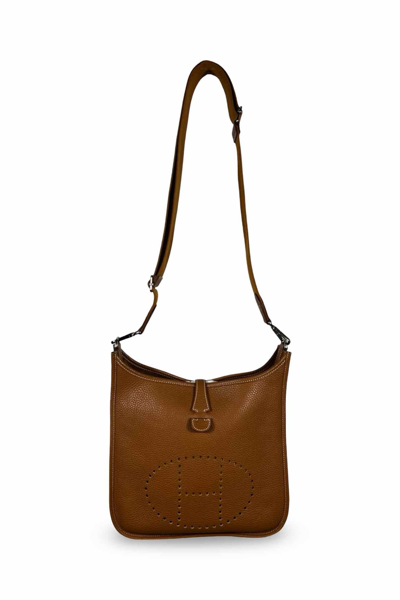 Hermes 2015 Gold Clemence Evelyne III PM - Image 6