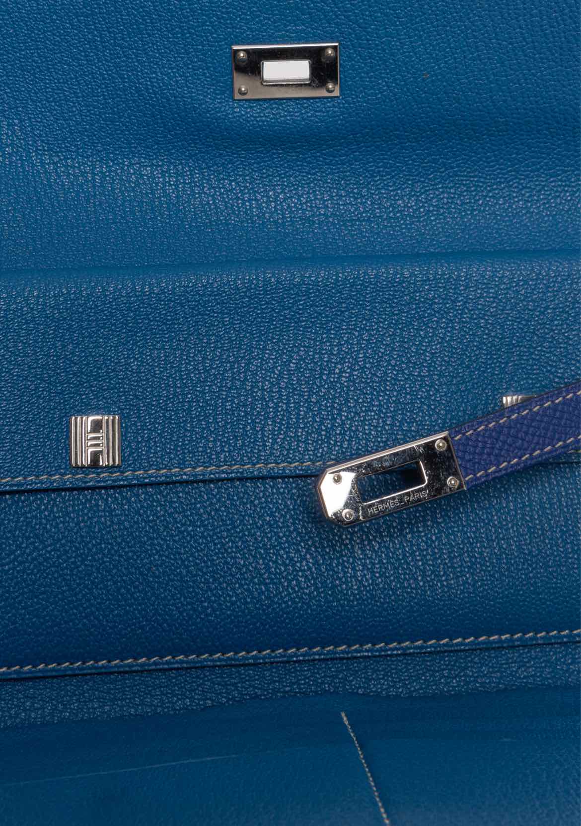 Hermes 2016 Epsom Kelly Longue Wallet - Image 5