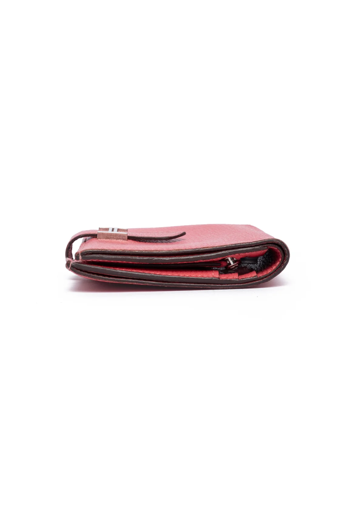 Hermes 2019 Chevre Mysore Bearn Compact Wallet - Image 3