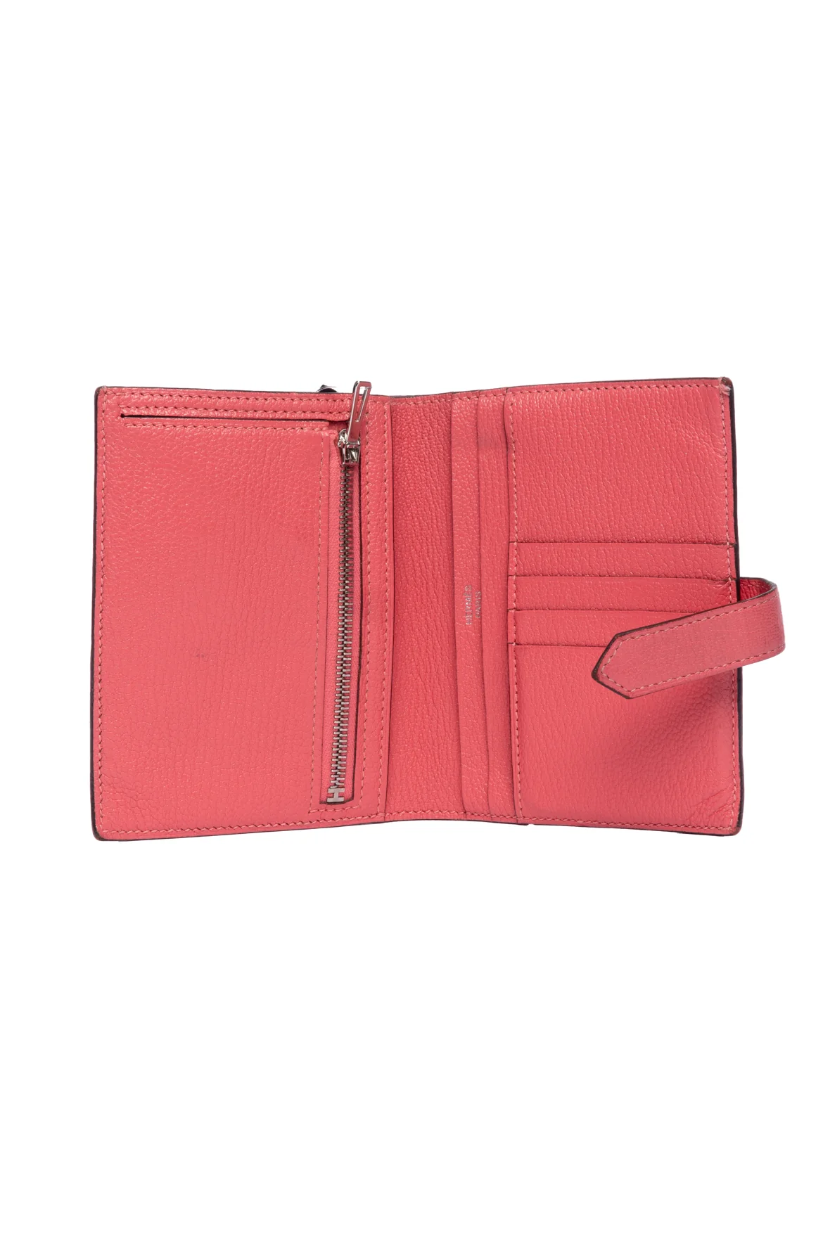 Hermes 2019 Chevre Mysore Bearn Compact Wallet - Image 6