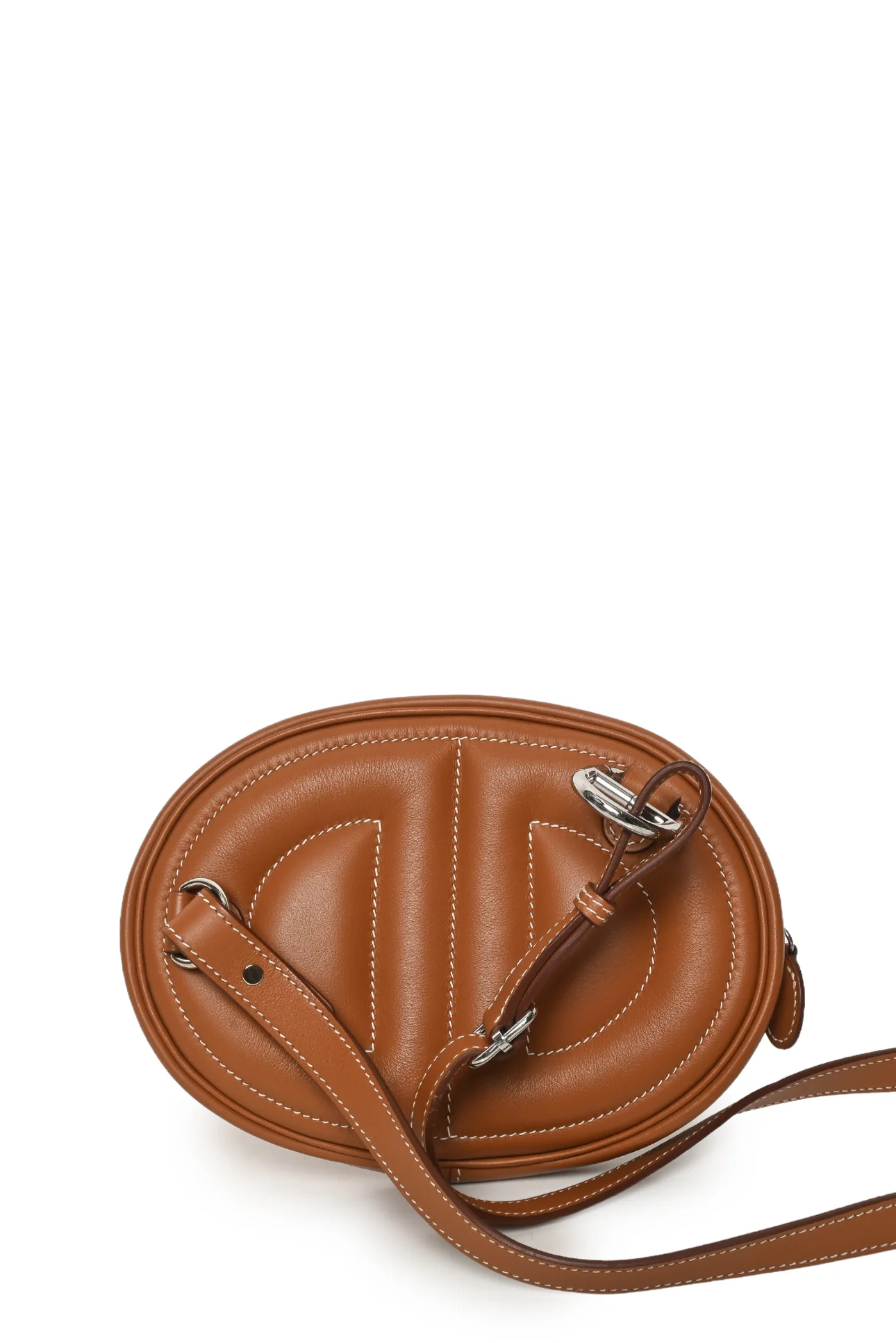 Hermes 2020 'Gold' Brown Swift Leather In-The-Loop Belt Bag - Image 2