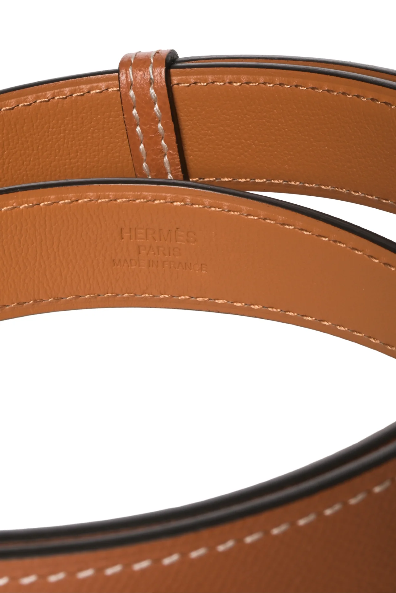 Hermes 2020 Veau Madame Regate 24mm Adjustable Belt - Image 5