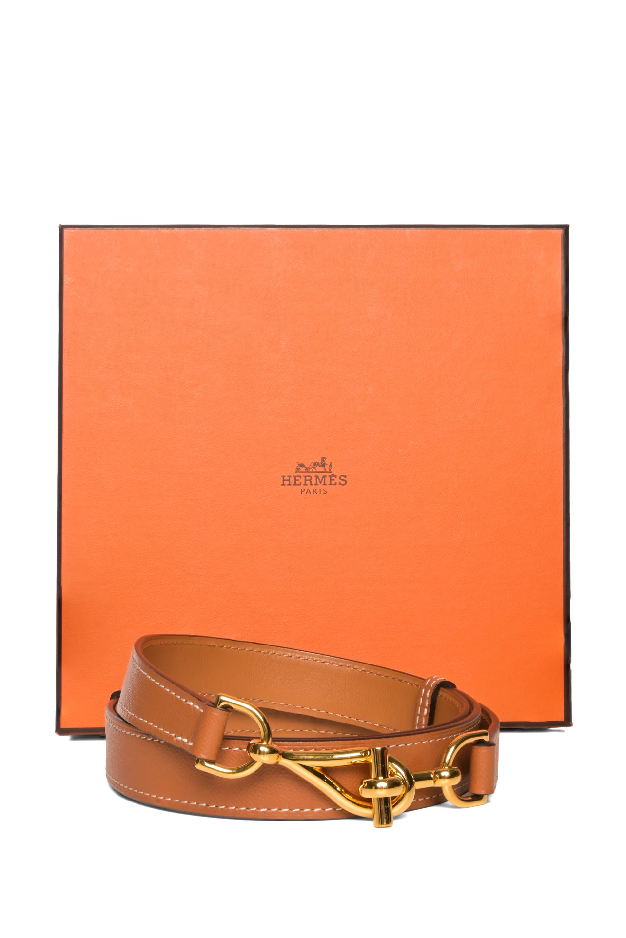 Hermes 2020 Veau Madame Regate 24mm Adjustable Belt - Image 6