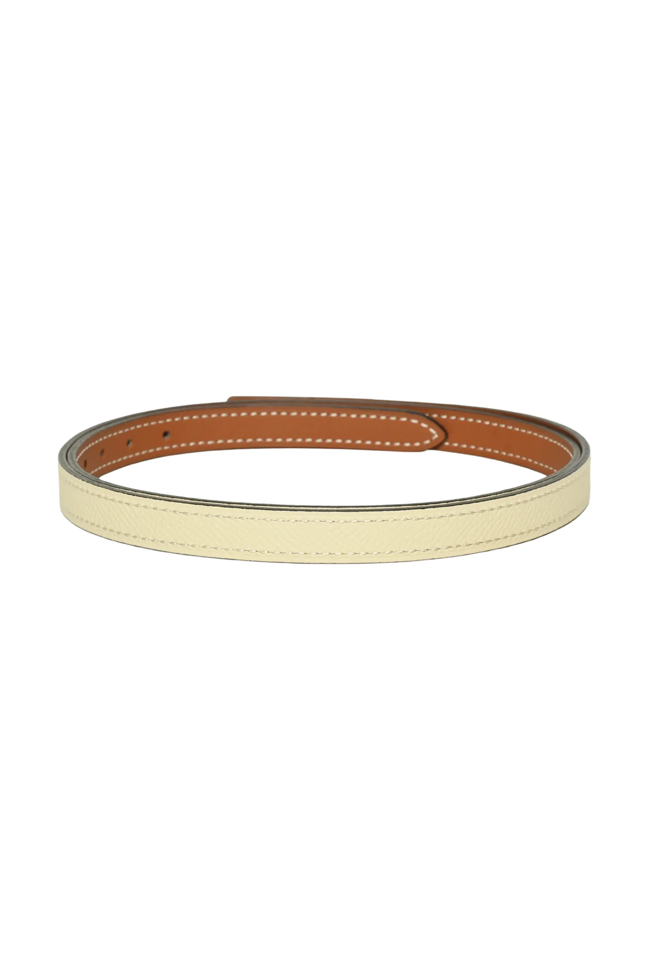 Hermes 2021 Reversible 13mm Swift & Epsom Leather Belt Strap - Image 2