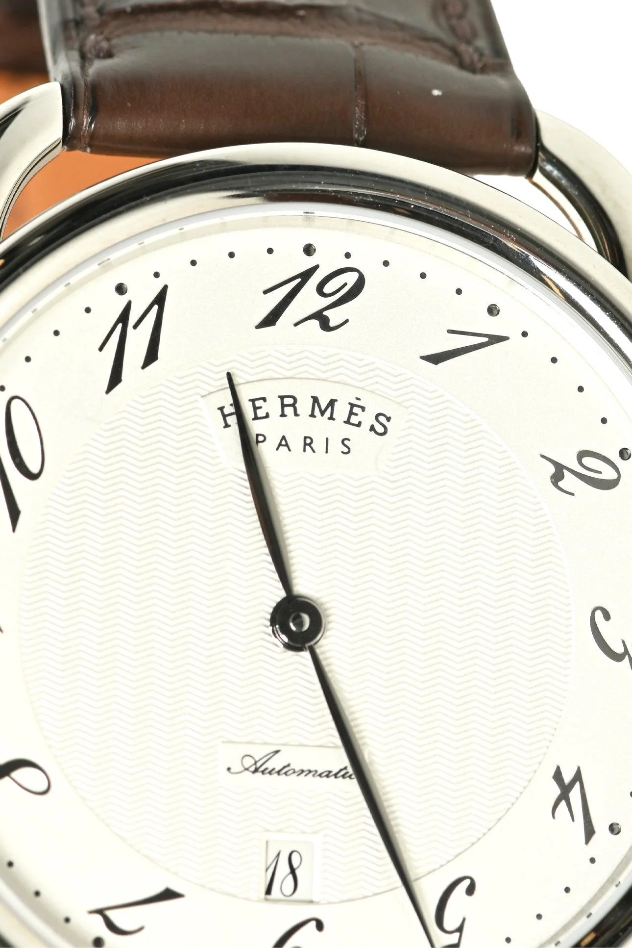Hermes 2025 Alligator Strap Stainless Steel Arceau 40MM Automatic Watch - Image 3