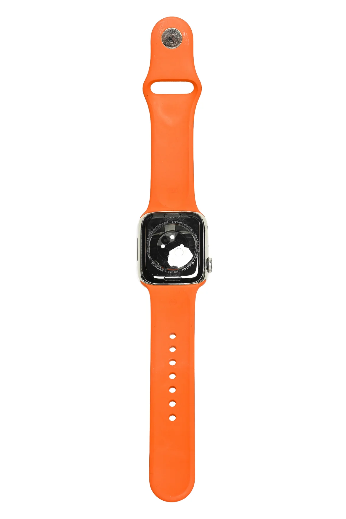 Hermes 41MM Silver Stainless Steel Series 7 Apple Watch - Image 4