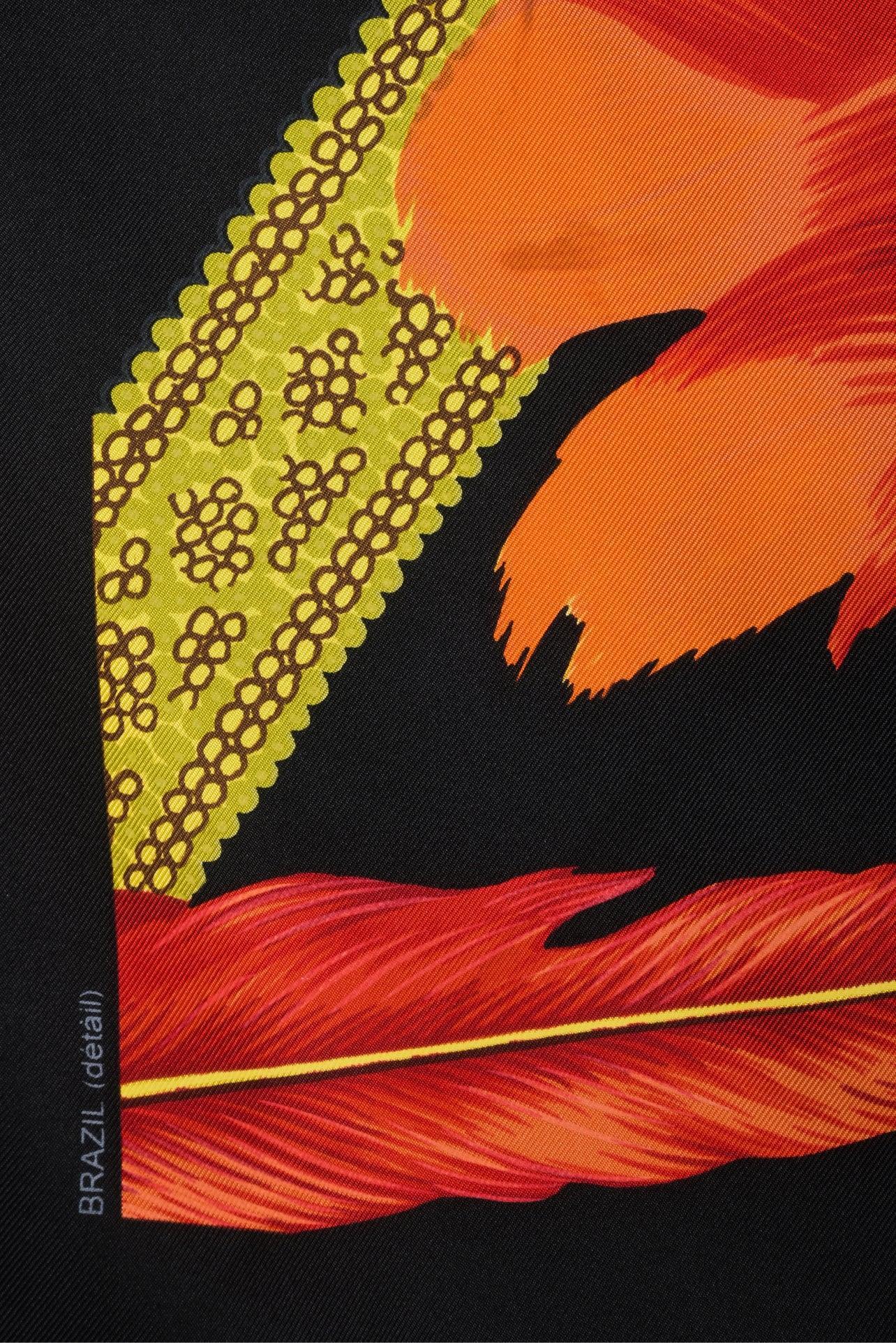 Hermes Brazil Silk Scarf 90 - Image 2