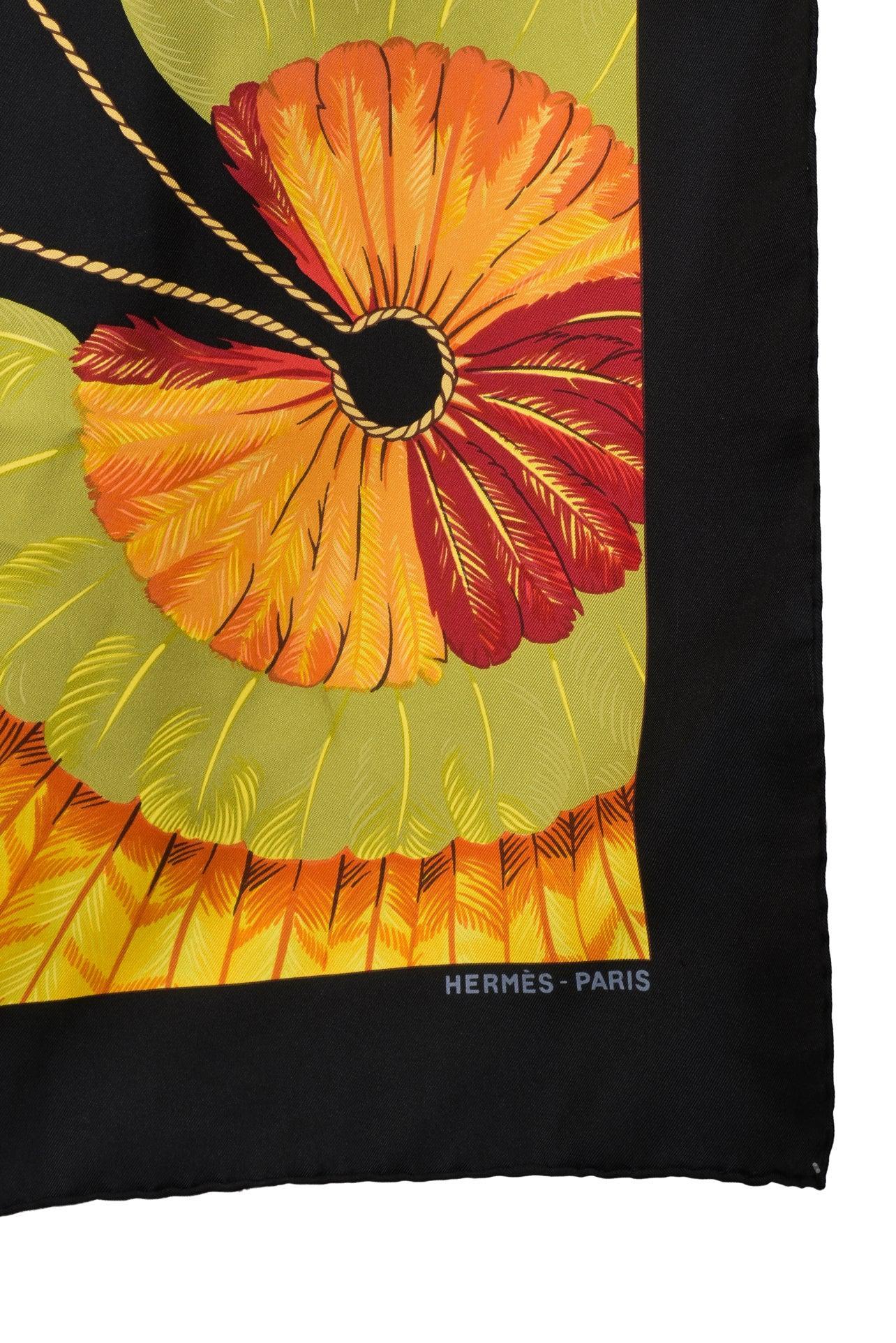 Hermes Brazil Silk Scarf 90 - Image 4