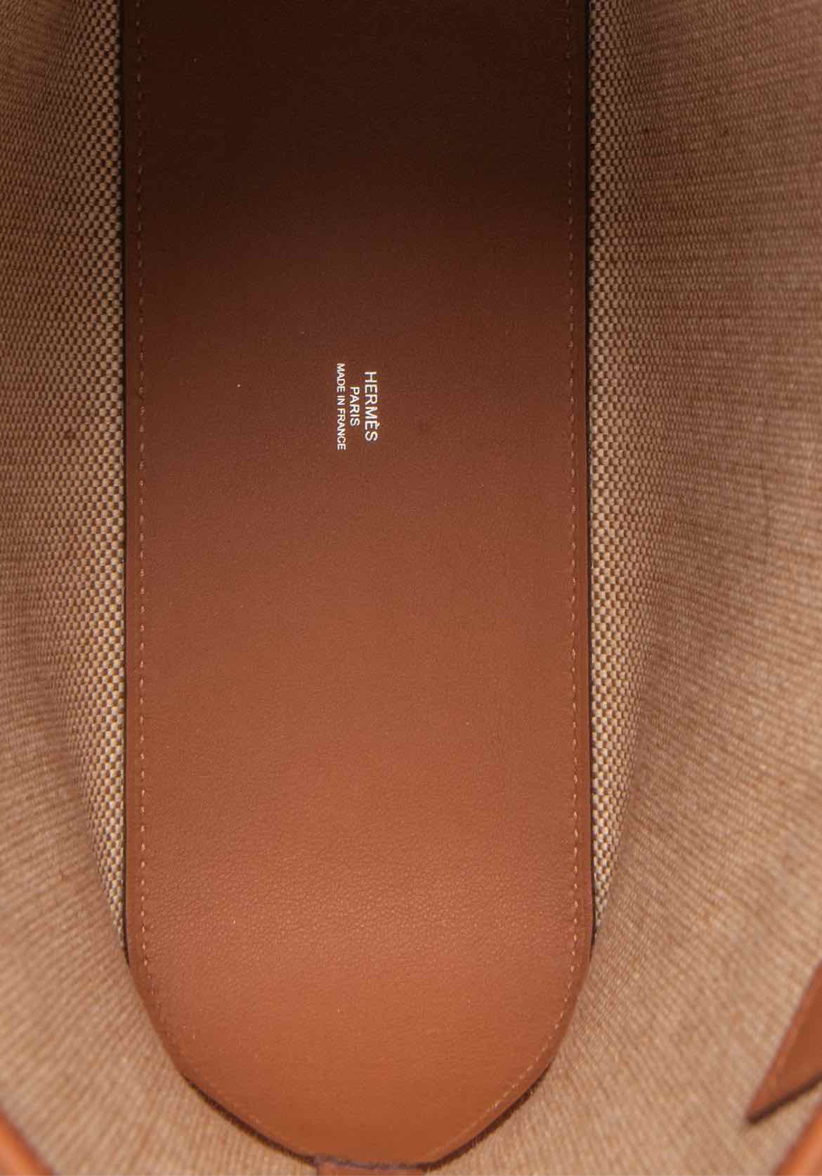Hermes Cabas H en Biais 27 Tote - Image 7
