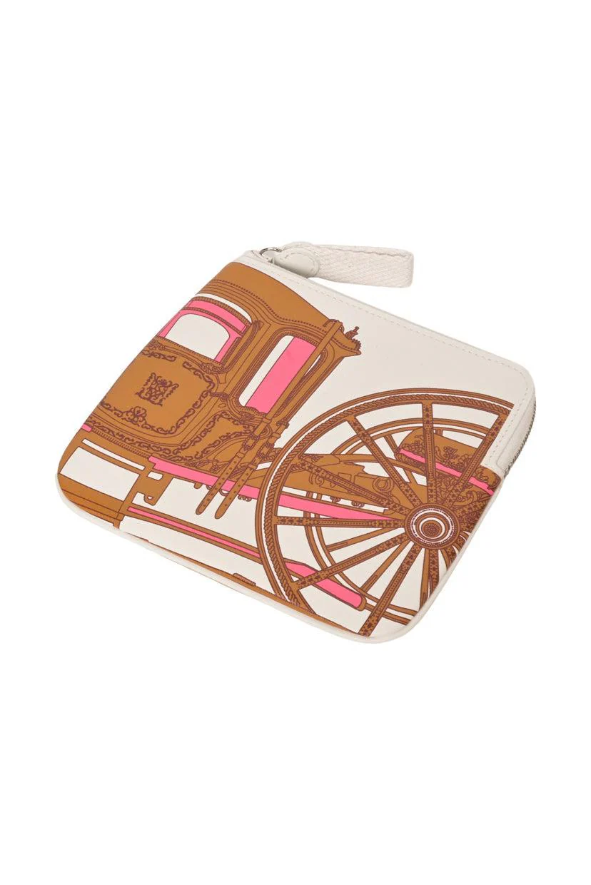 Hermes Hermes "Balade en Berline" Carre Pocket Pouch - Image 3