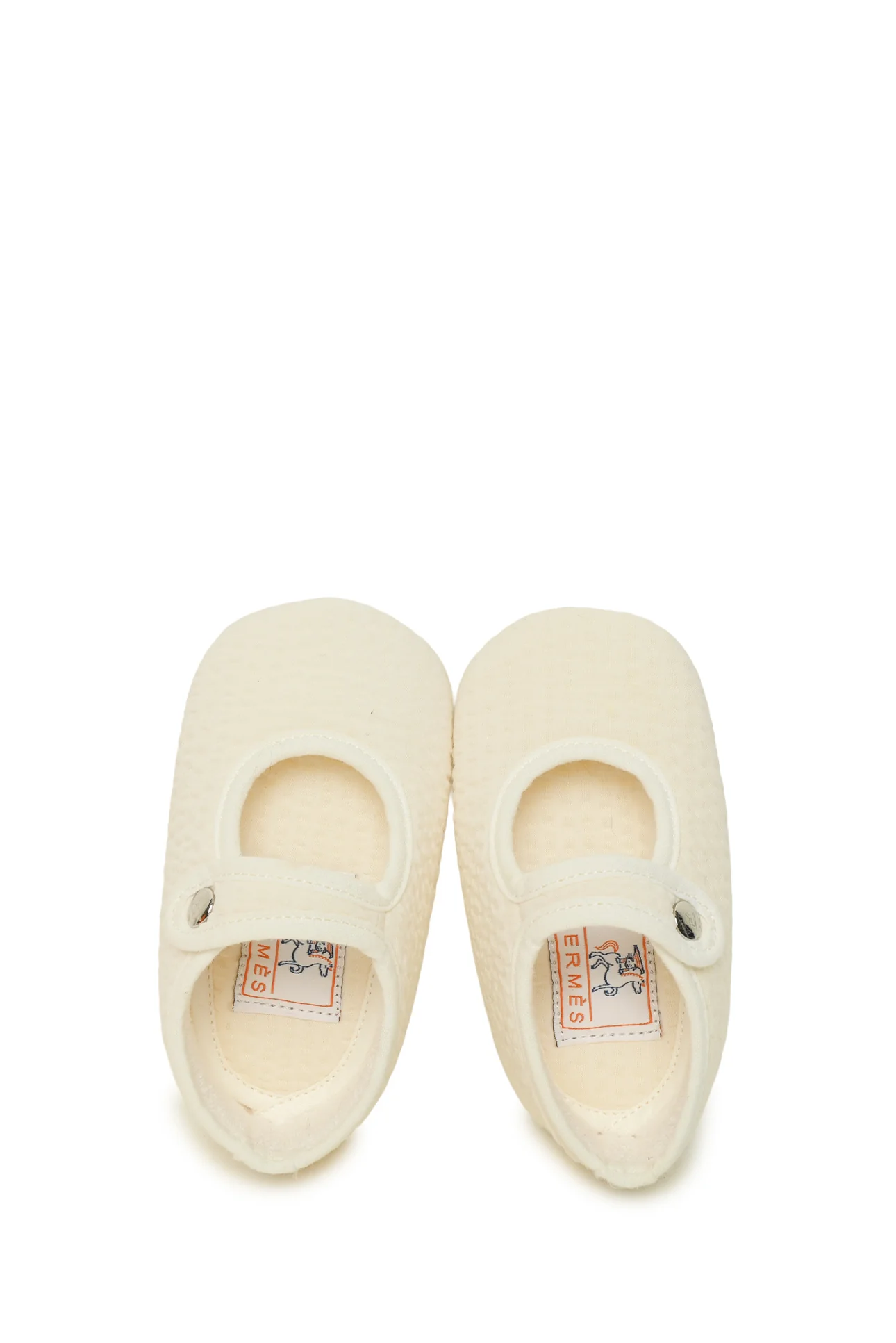 Hermes Pif Cabriole Baby Booties - Image 5