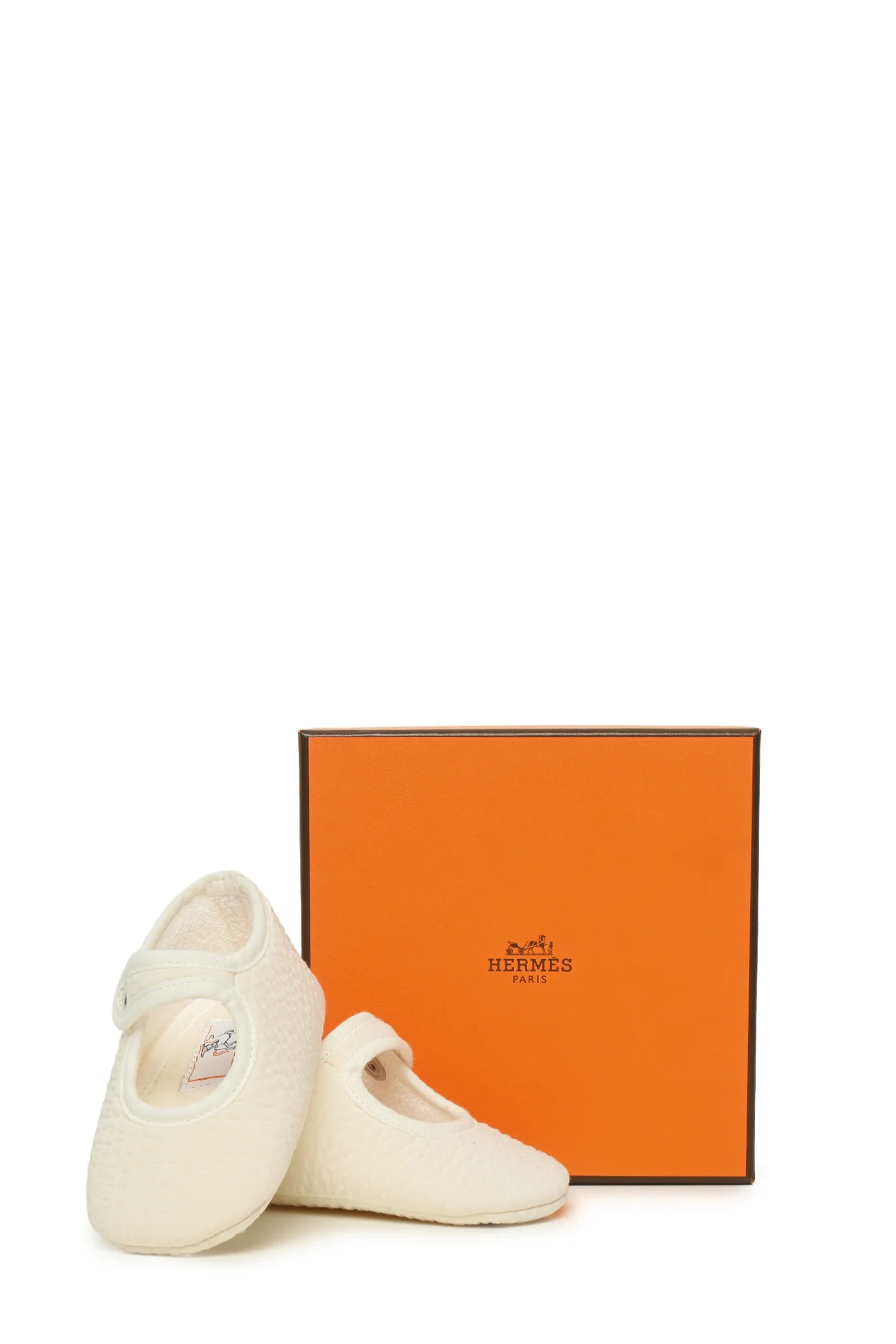 Hermes Pif Cabriole Baby Booties - Image 7