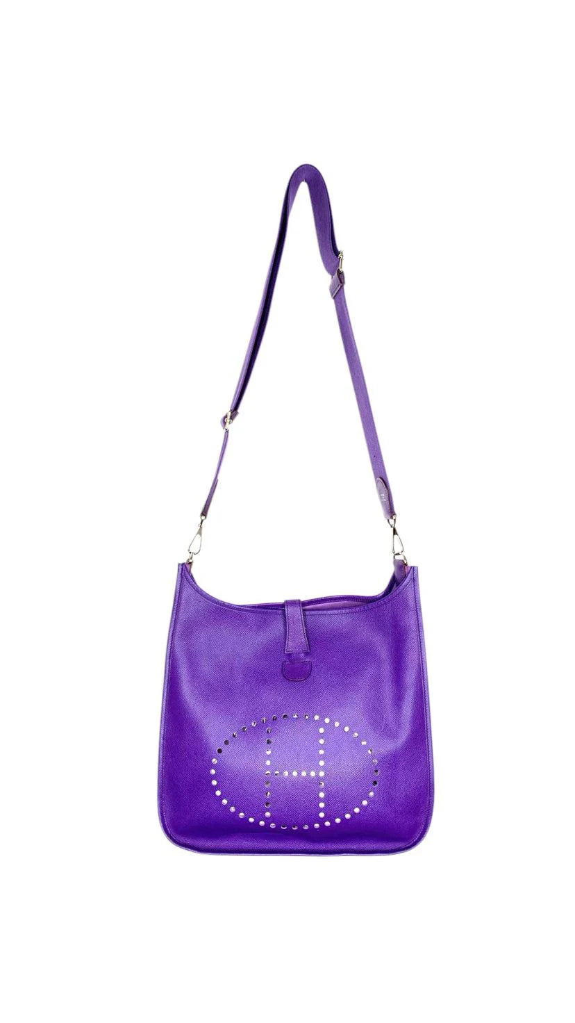 Hermes Hermes Epsom Evelyn PM III Shoulder Bag - Image 6