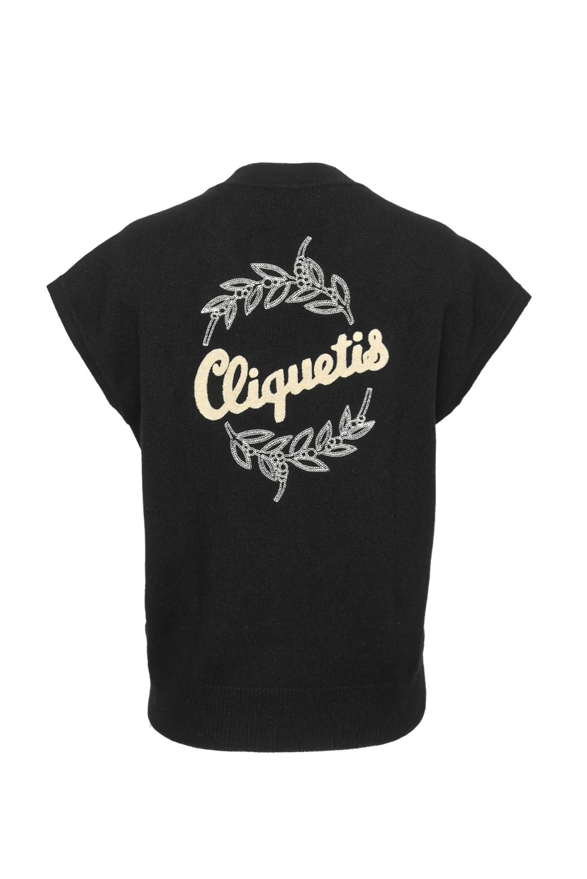 Hermes Size 34 "Cliquetis" Short-Sleeve Sweater - Image 2