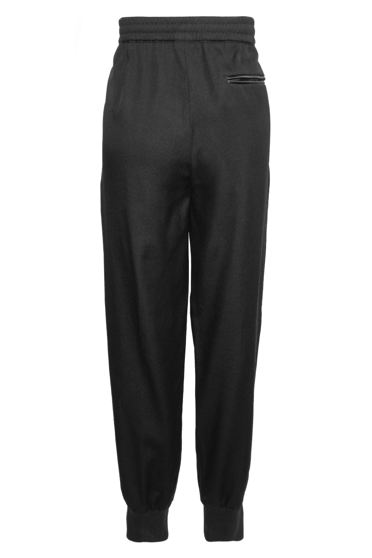 Hermes Size 34 Men's Wool & Silk Side Stripe Jogging Pants - Image 2