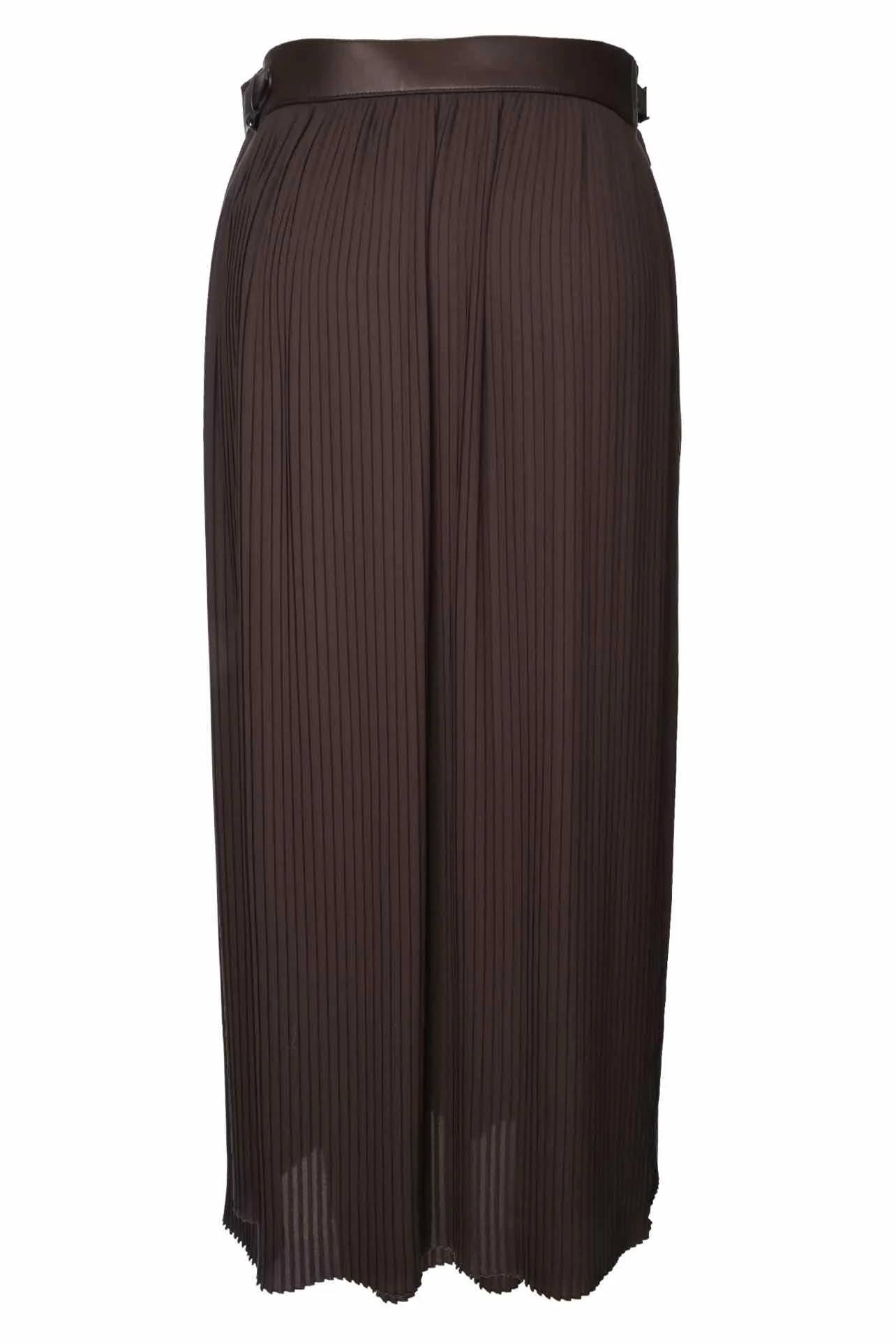 Hermes Size 36 Pleated Midi Skirt - Image 2