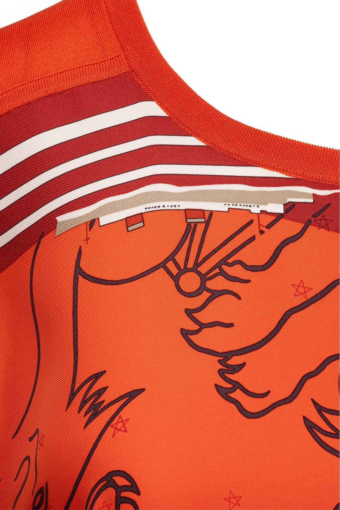 Hermes Size 36 Sans Manches Twillaine Dress - Image 3