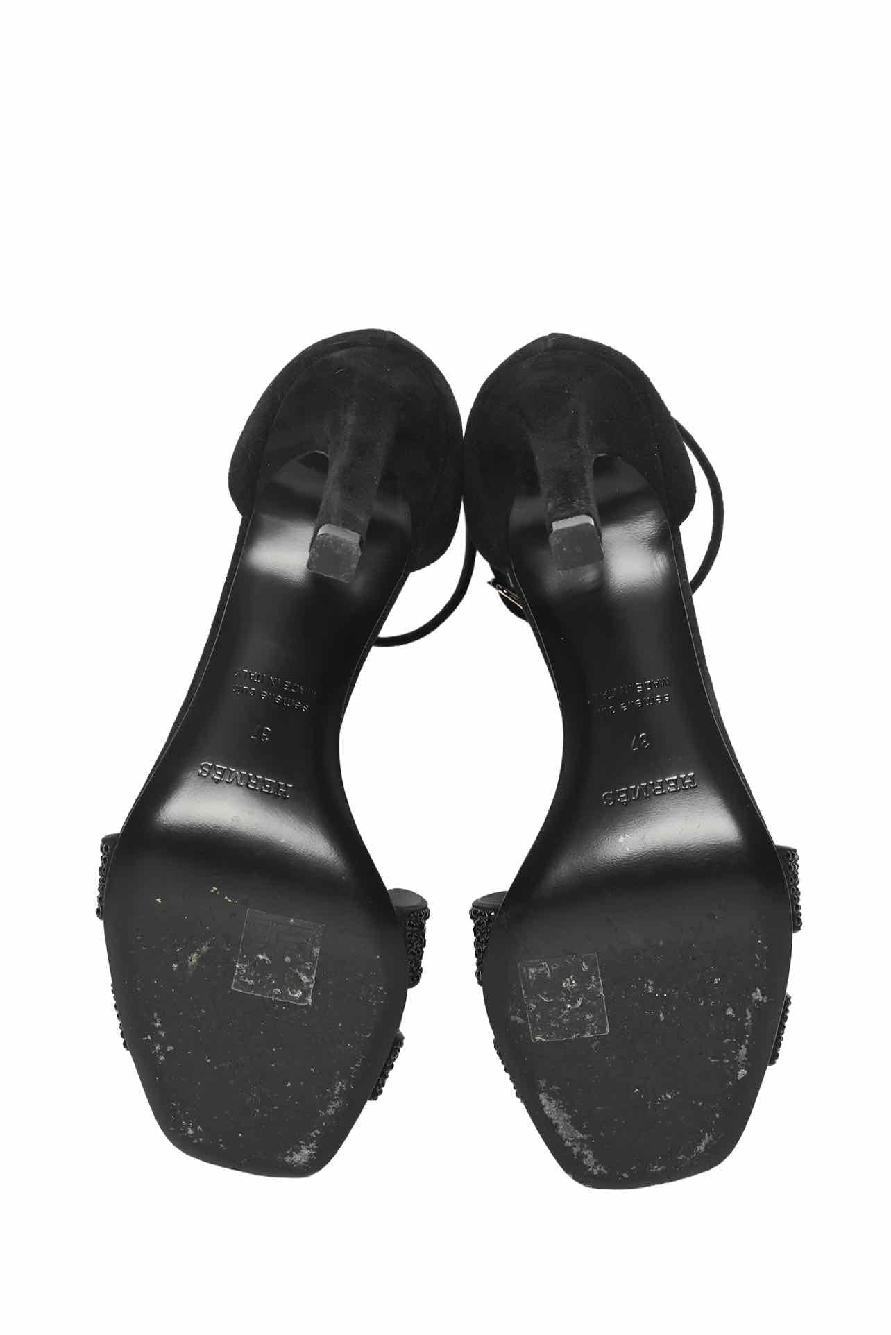 Hermes Size 37 Joy 105 Sandals - Image 7
