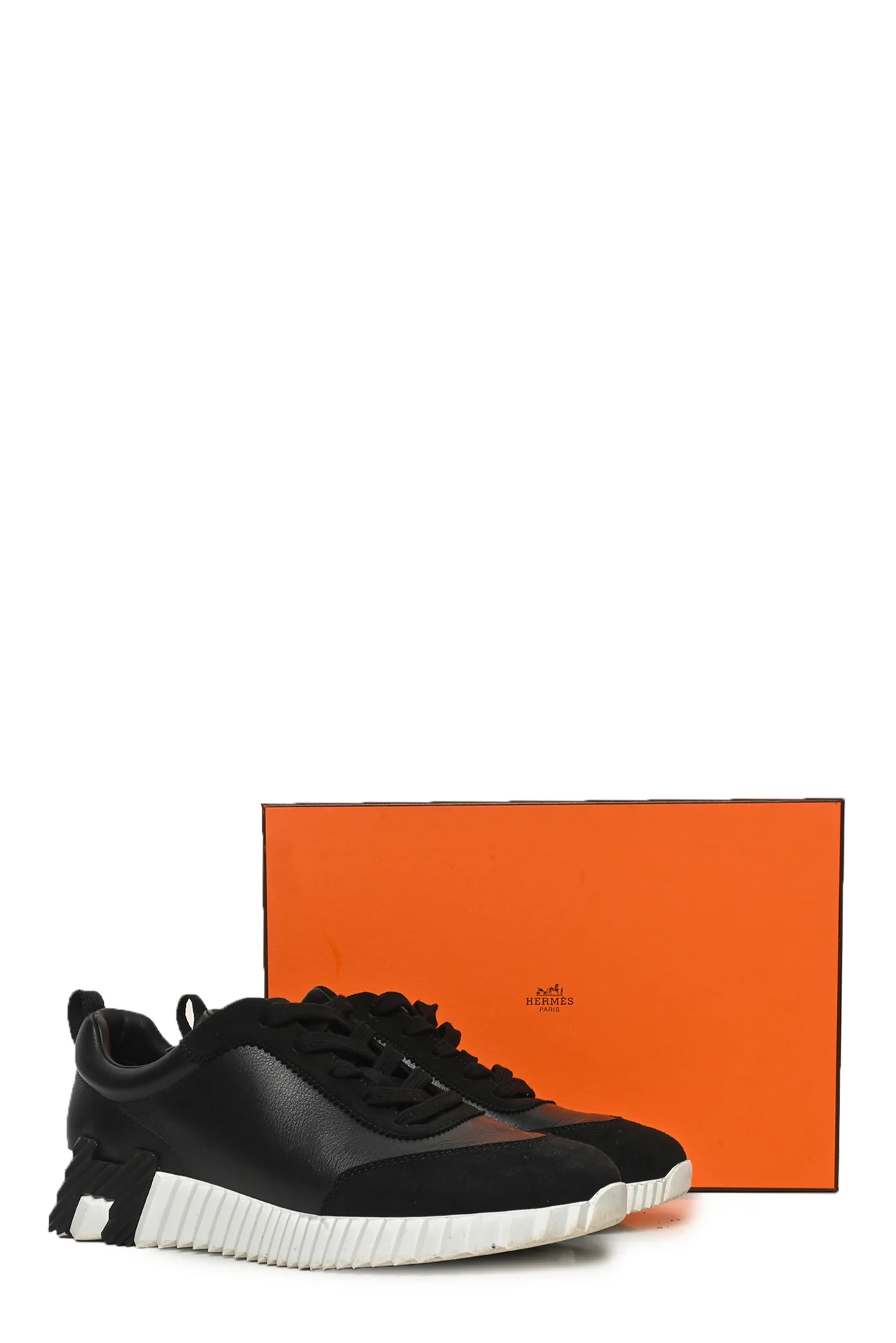 Hermes Size 38.5 Bouncing Sneaker - Image 8