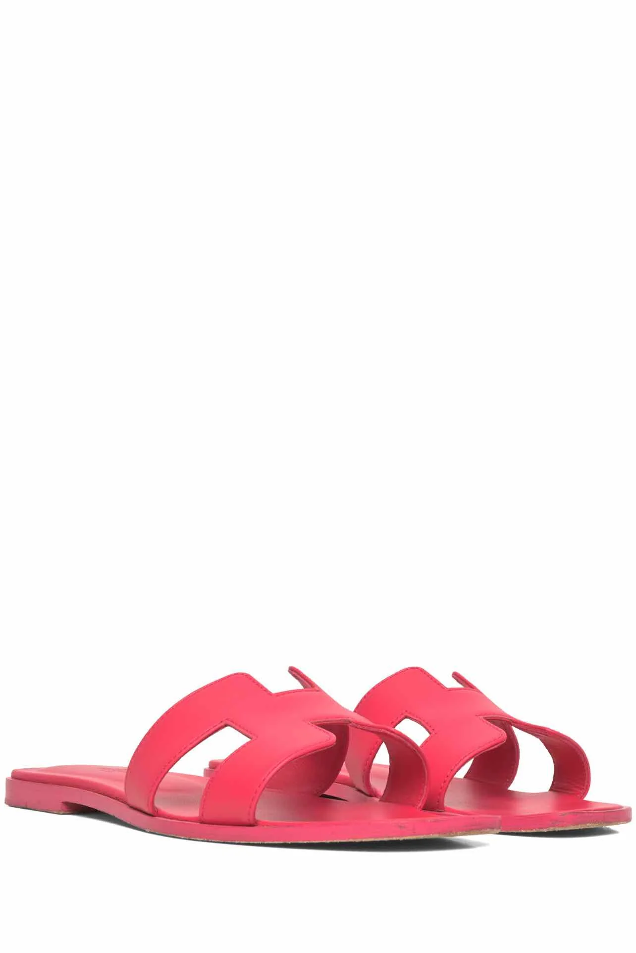 Hermes Size 38.5 Oran Sandals - Image 2