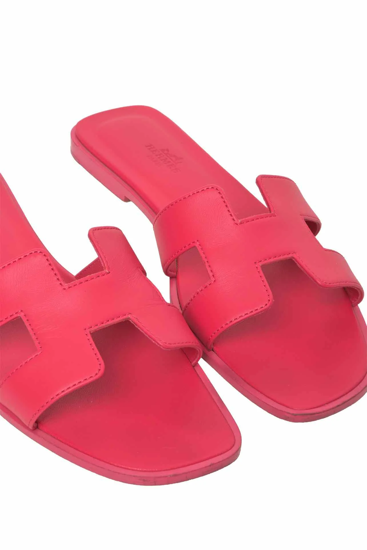 Hermes Size 38.5 Oran Sandals - Image 4