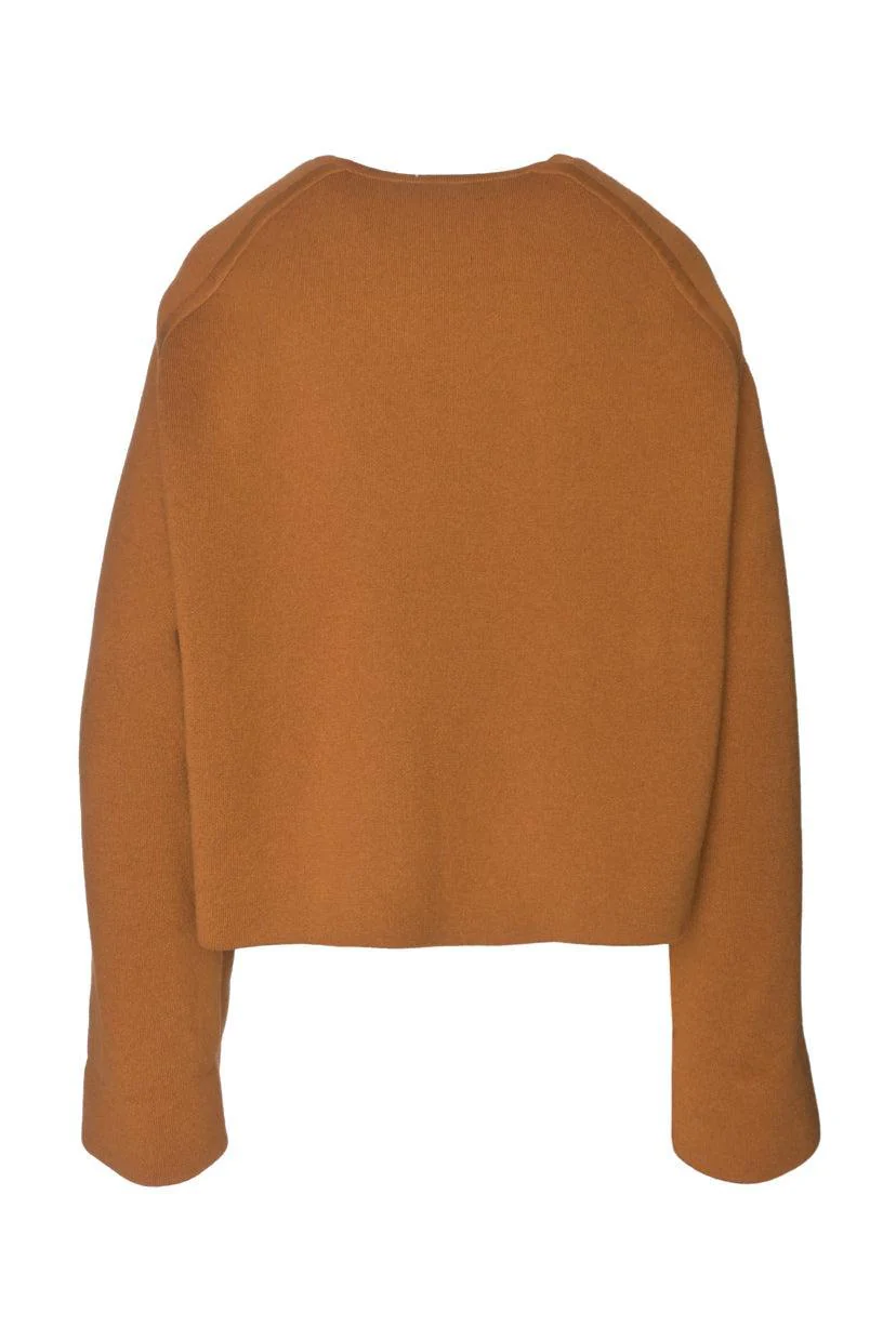 Hermes Size 38 "H en Biais" Reversible Knit Jacket - Image 2