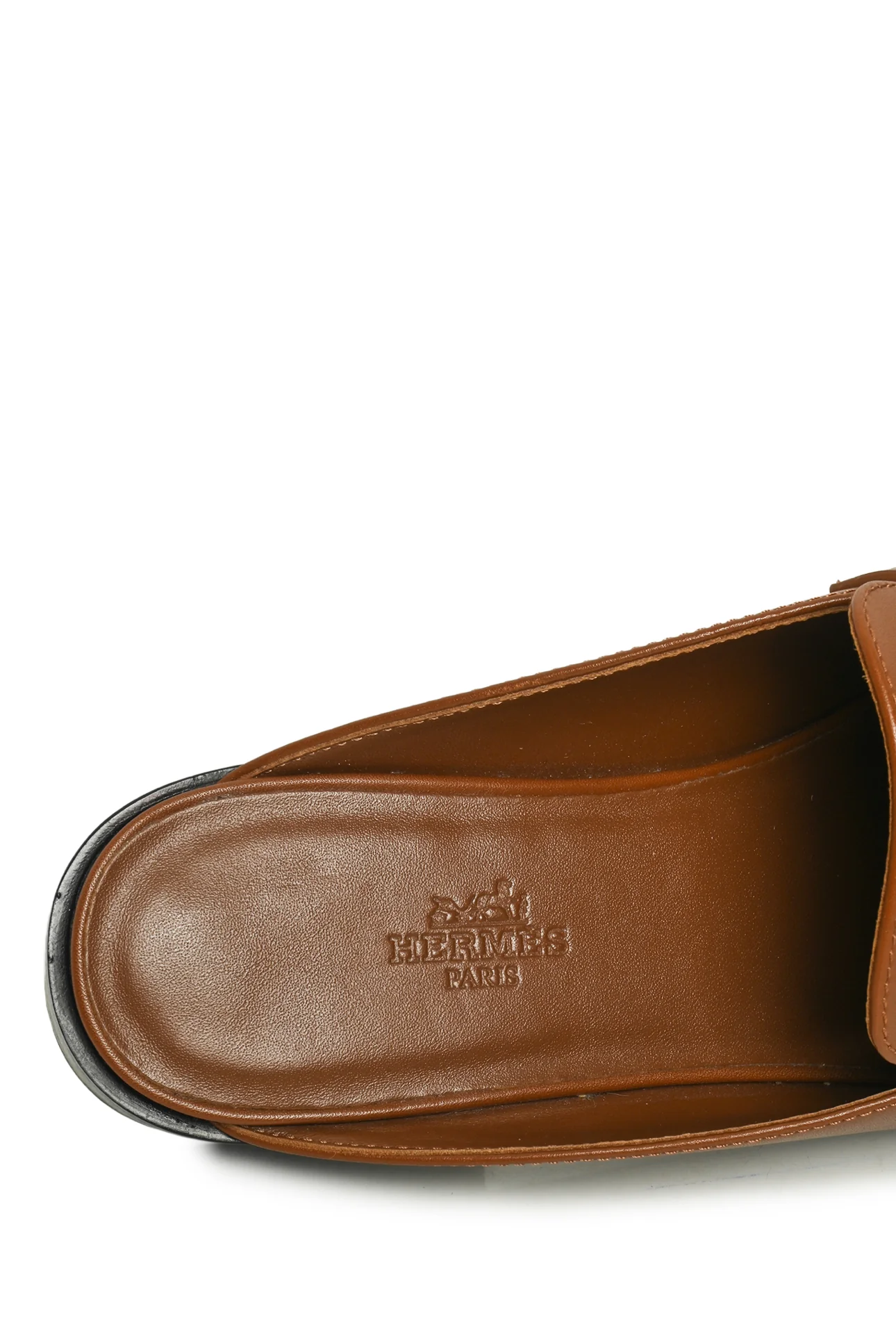 Hermes Size 38 Lota Mules - Image 5