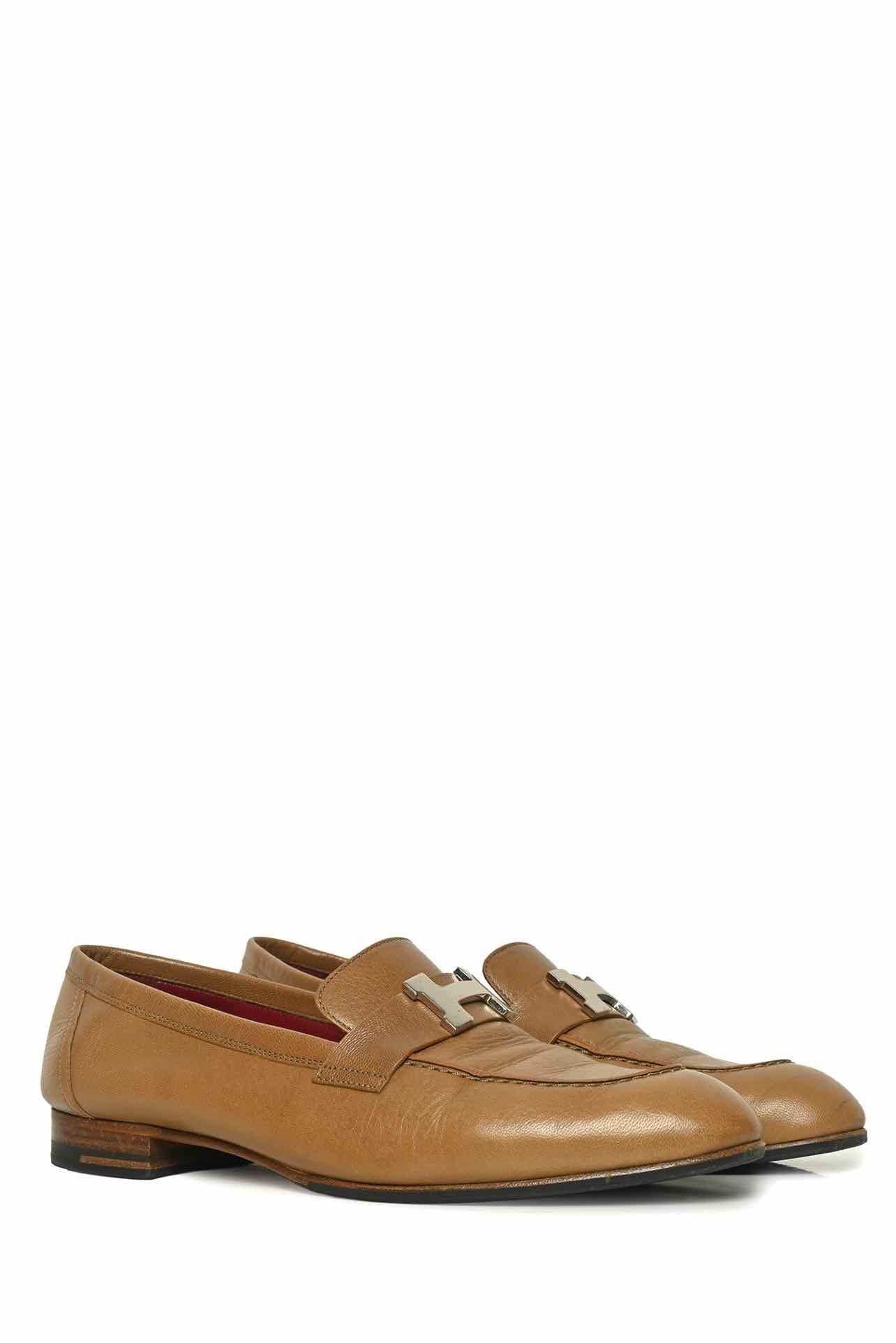Hermes Size 38 Paris Loafers - Image 2