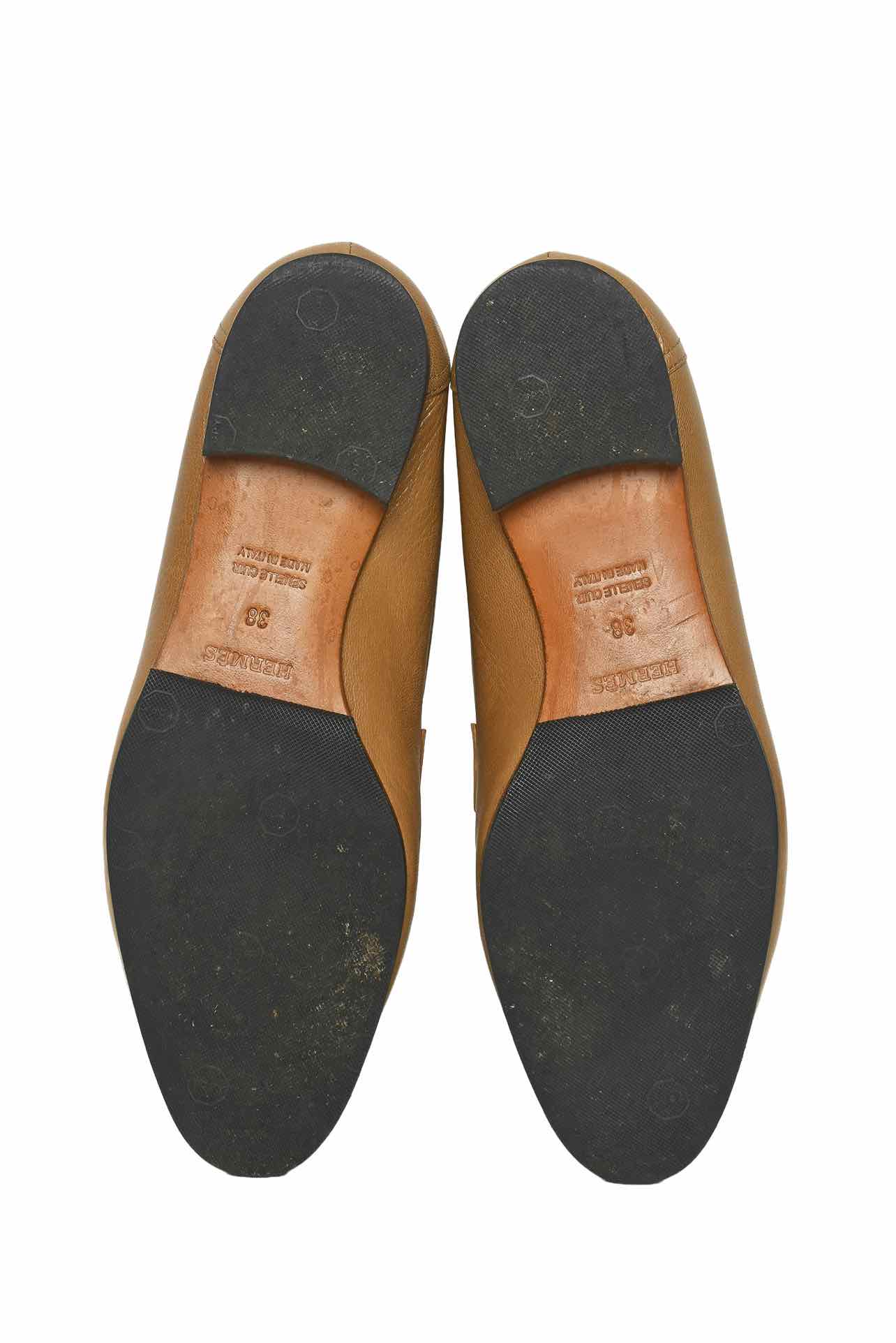 Hermes Size 38 Paris Loafers - Image 7